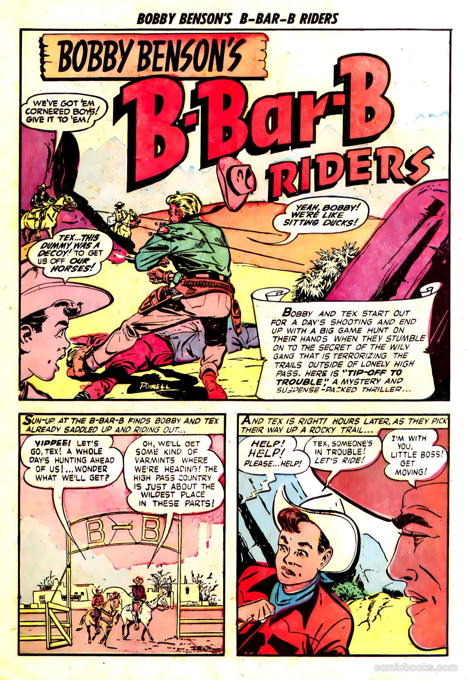 Bobby Benson's B-Bar-B Riders #7 — page 26 of 36