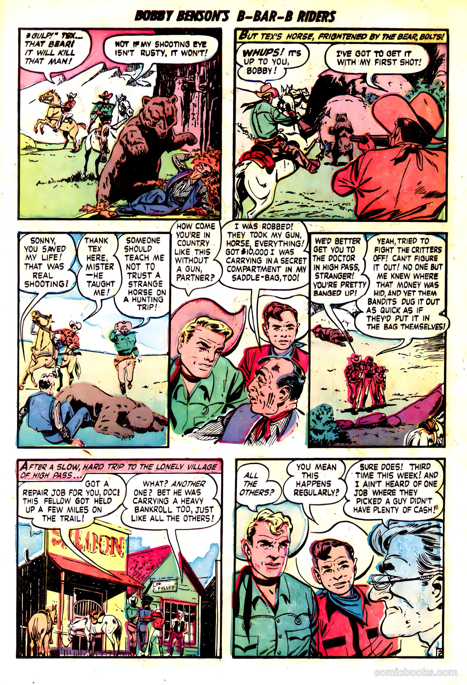 Bobby Benson's B-Bar-B Riders #7 — page 27 of 36