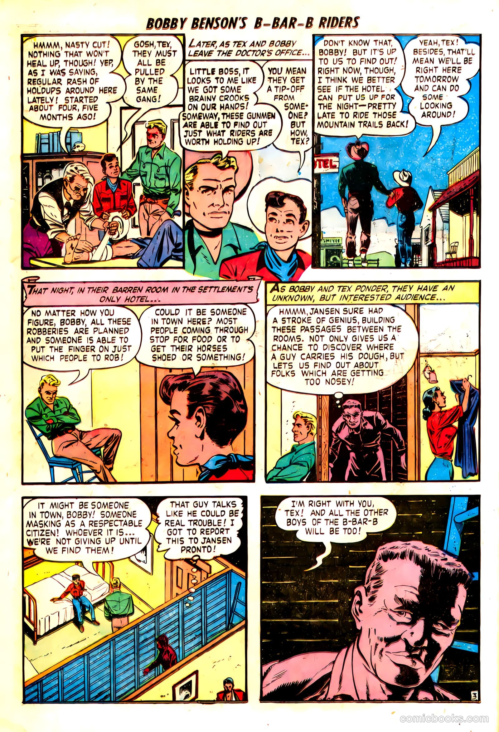 Bobby Benson's B-Bar-B Riders #7 — page 28 of 36