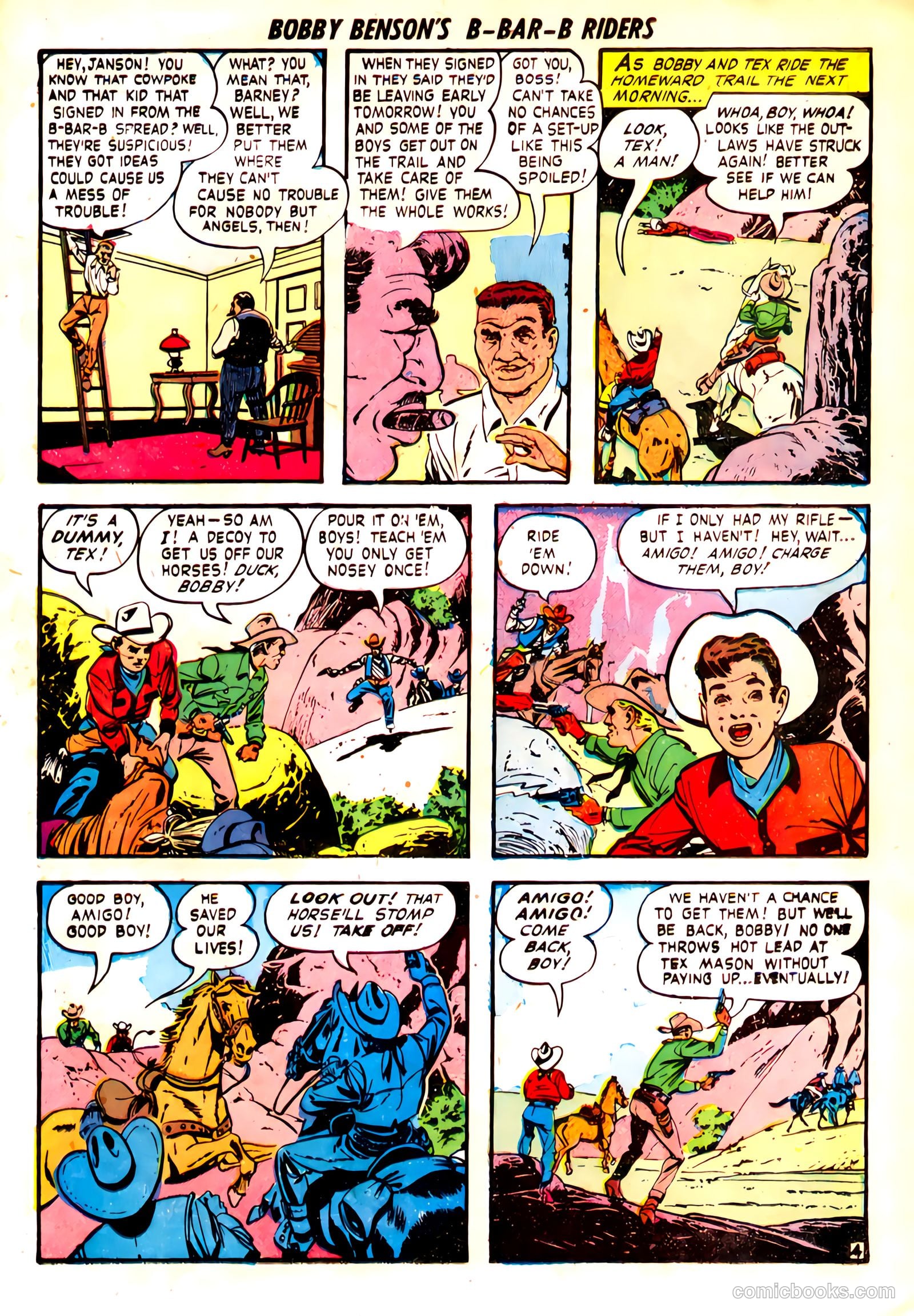 Bobby Benson's B-Bar-B Riders #7 — page 29 of 36