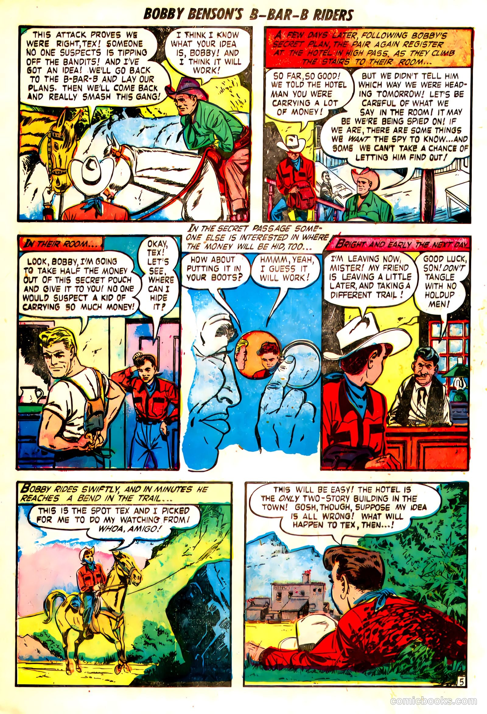 Bobby Benson's B-Bar-B Riders #7 — page 30 of 36