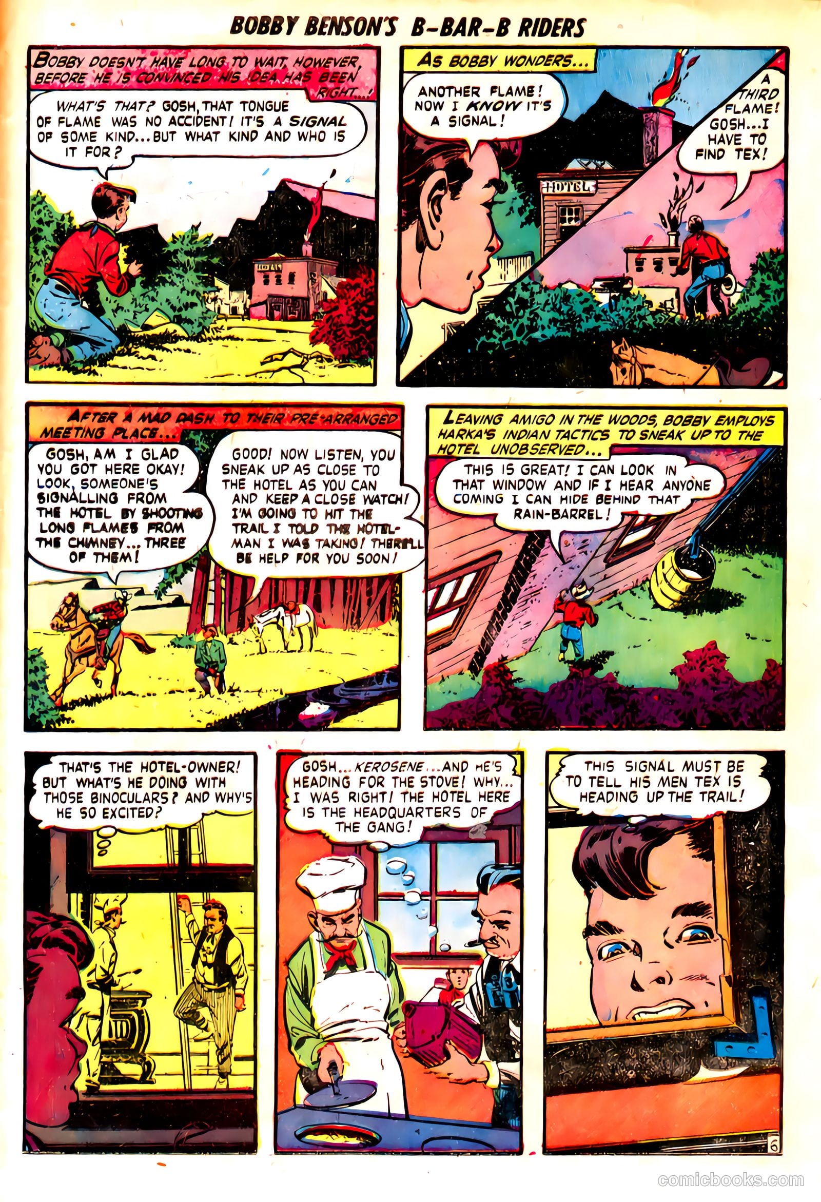 Bobby Benson's B-Bar-B Riders #7 — page 31 of 36
