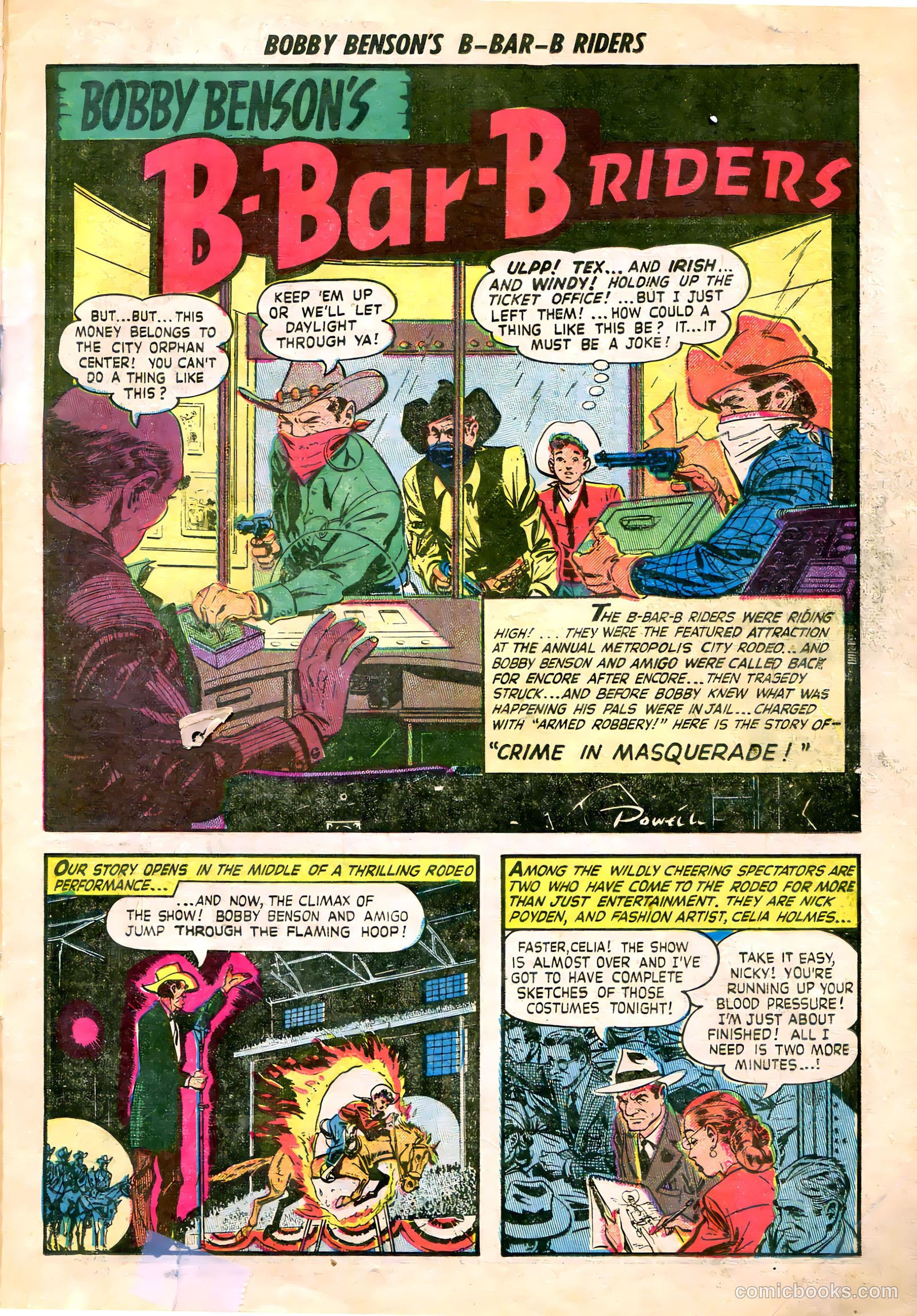 Bobby Benson's B-Bar-B Riders #8 — page 4 of 37
