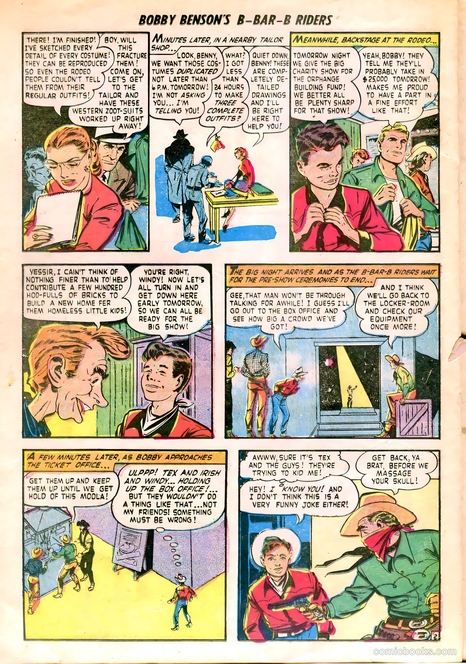 Bobby Benson's B-Bar-B Riders #8 — page 5 of 37