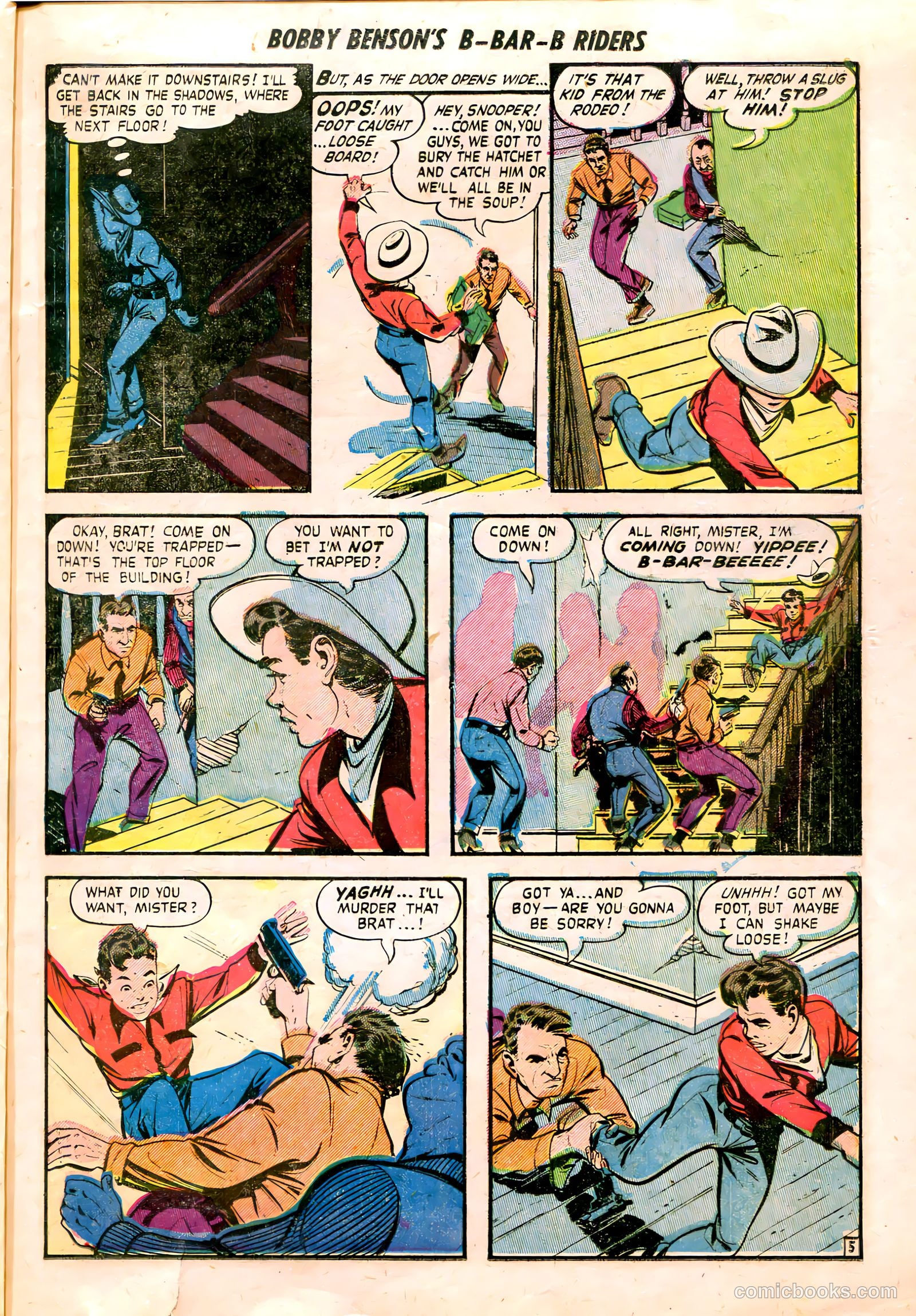 Bobby Benson's B-Bar-B Riders #8 — page 8 of 37