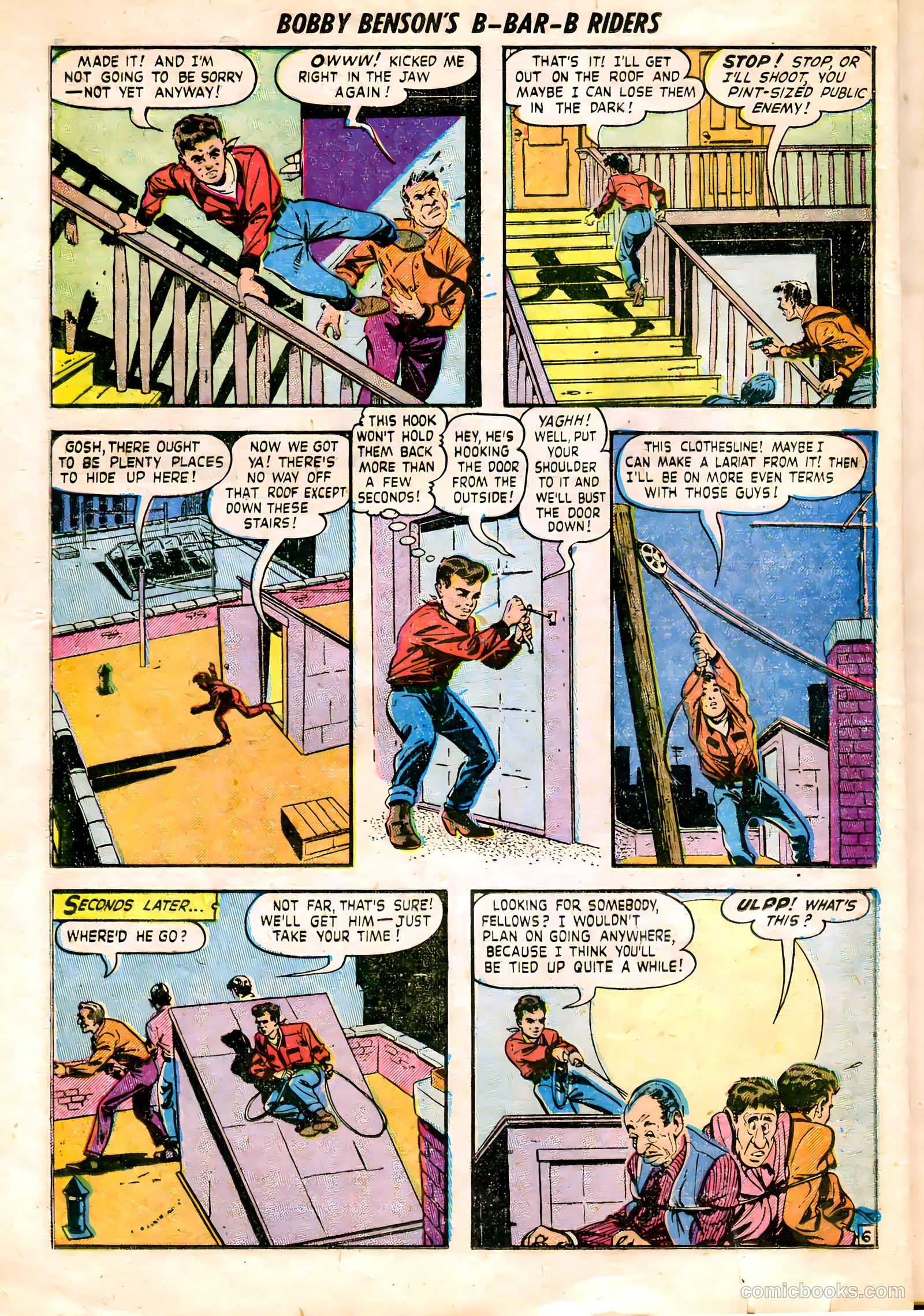 Bobby Benson's B-Bar-B Riders #8 — page 9 of 37
