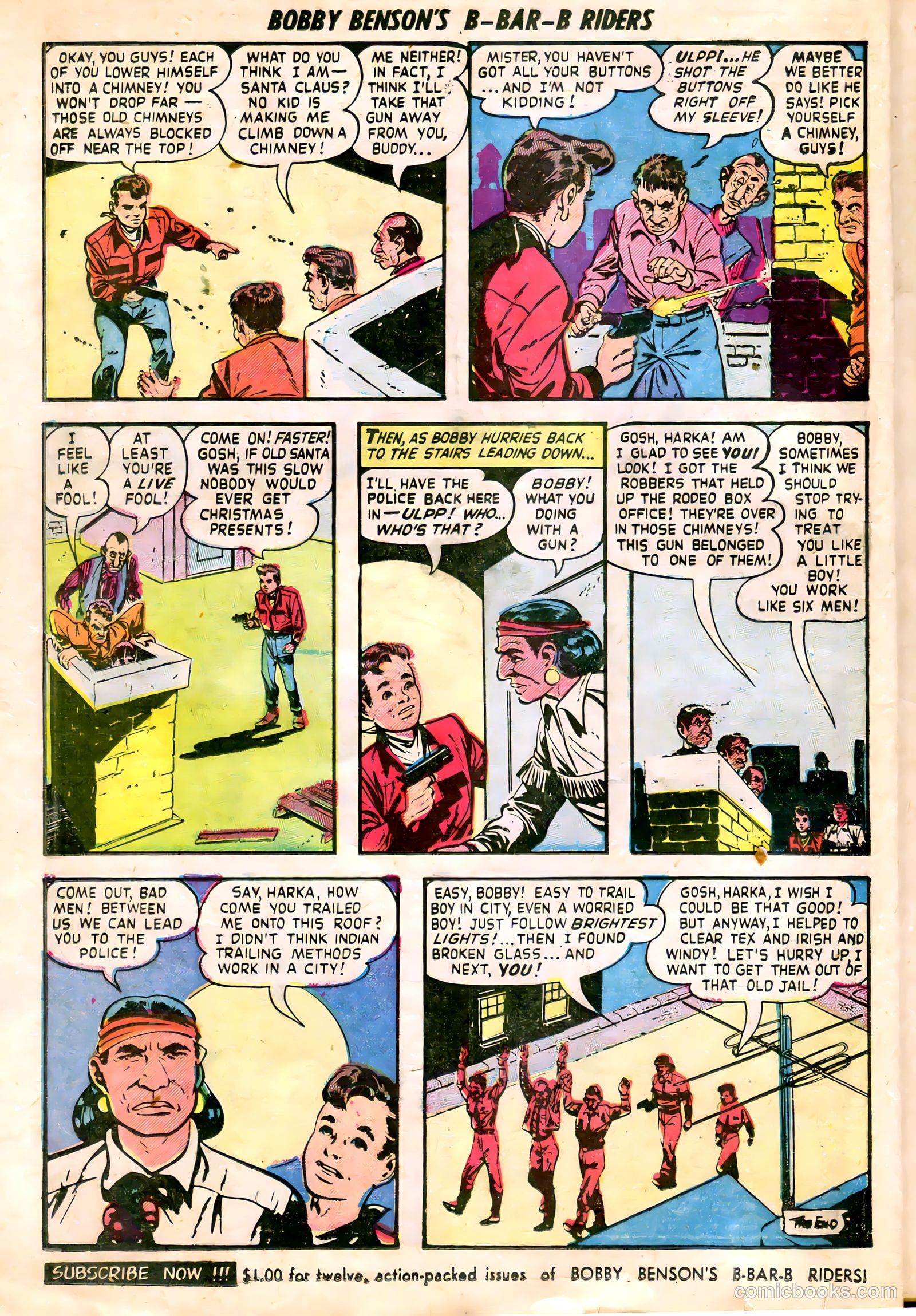 Bobby Benson's B-Bar-B Riders #8 — page 11 of 37