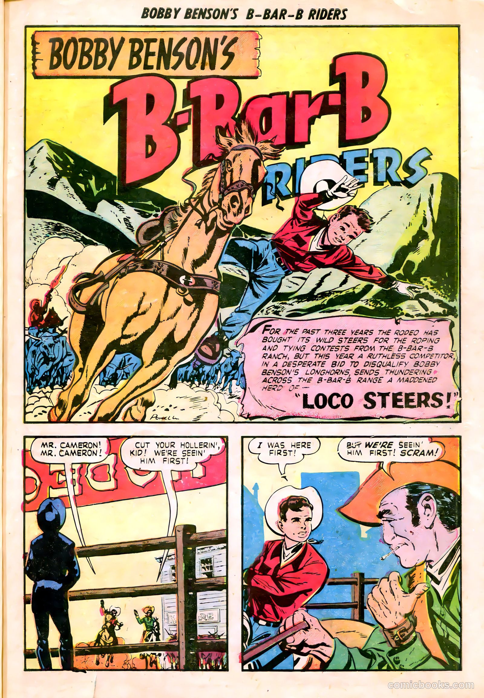 Bobby Benson's B-Bar-B Riders #8 — page 12 of 37