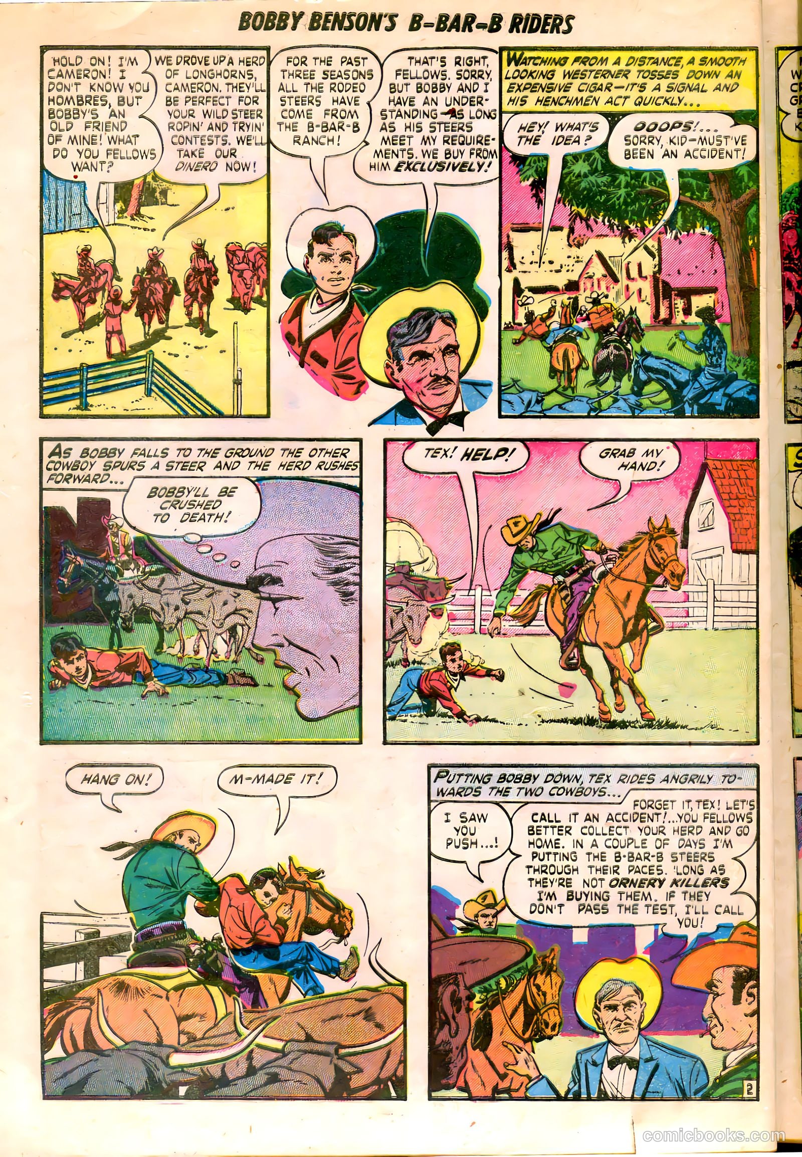 Bobby Benson's B-Bar-B Riders #8 — page 13 of 37