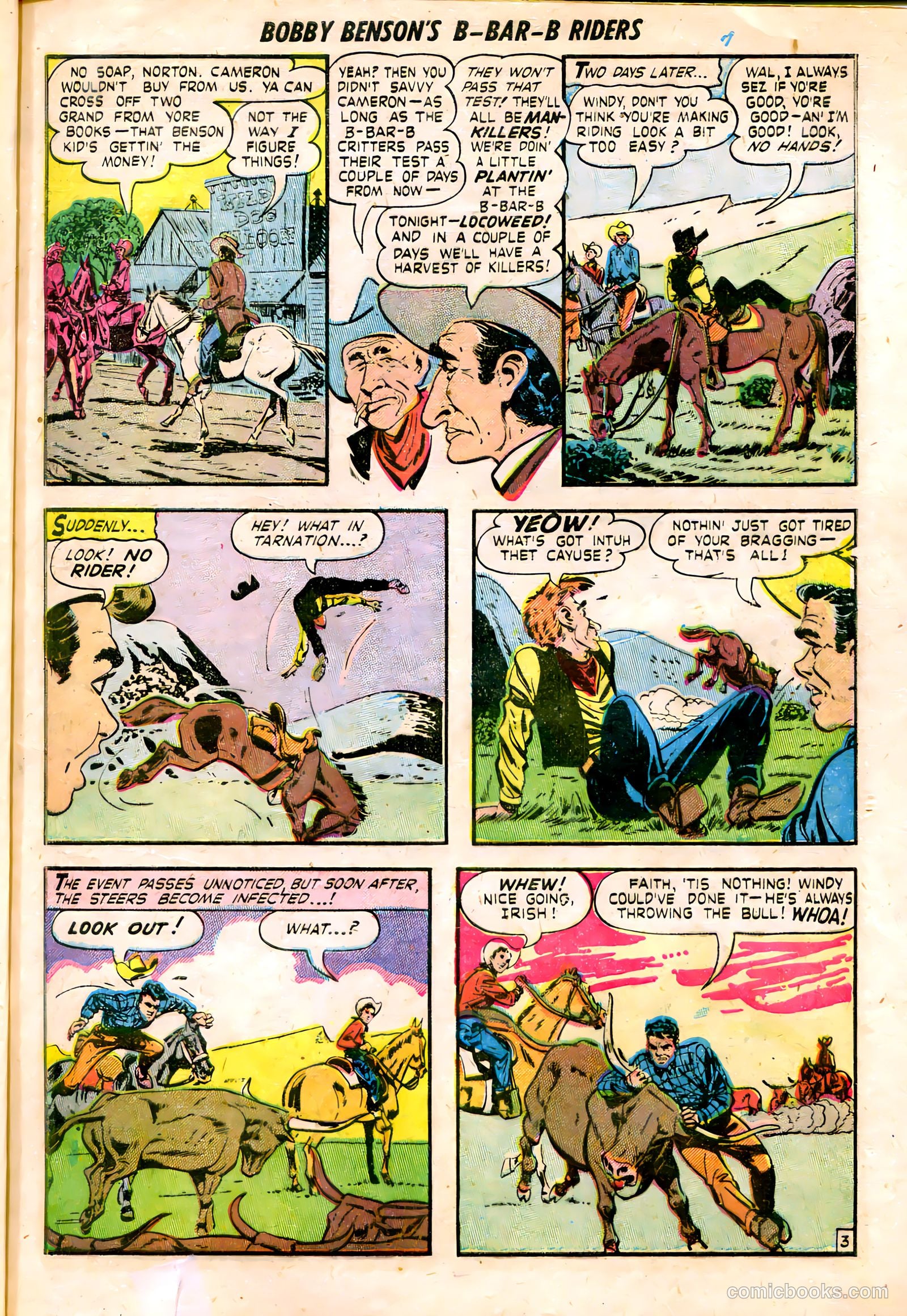 Bobby Benson's B-Bar-B Riders #8 — page 14 of 37
