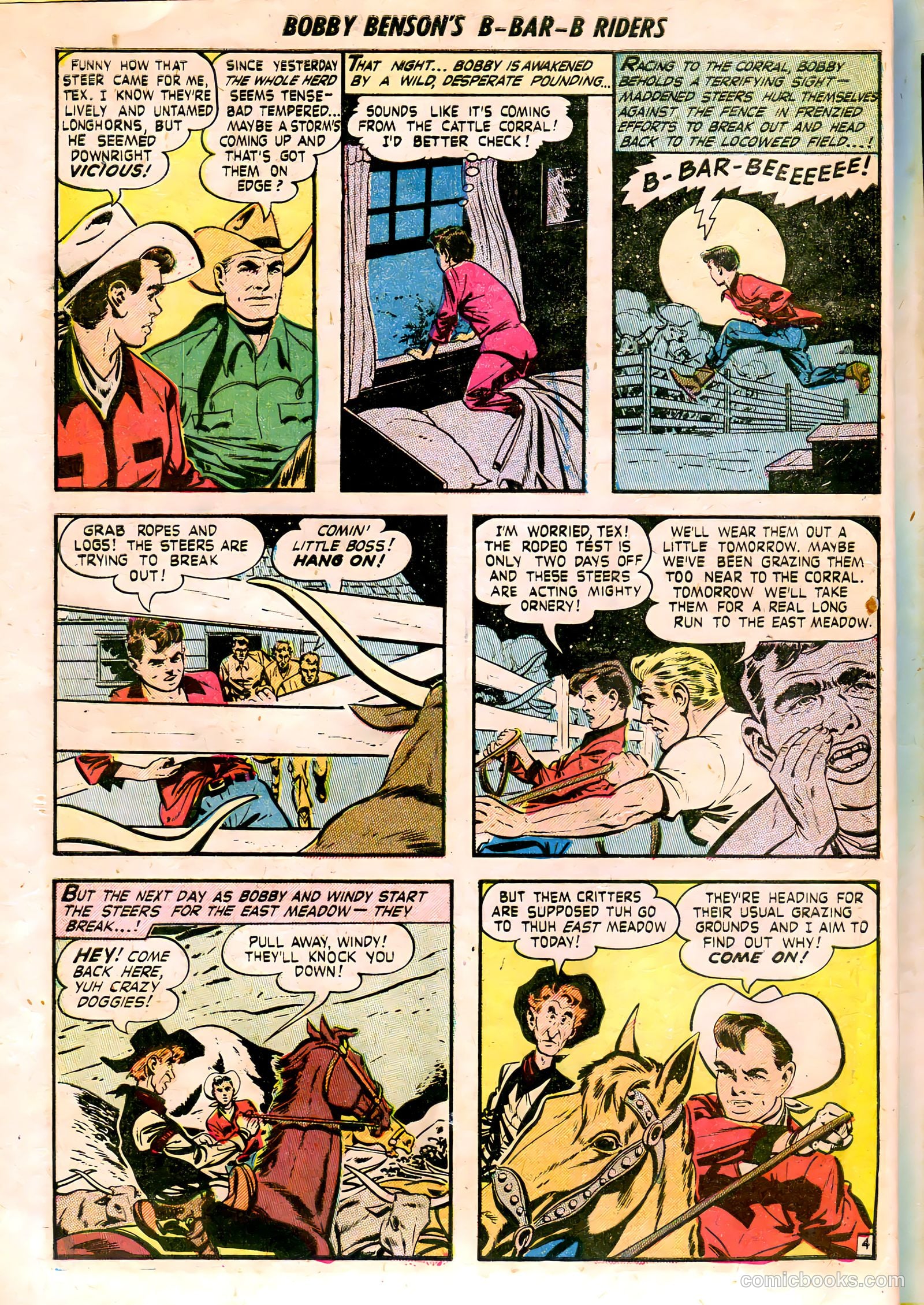Bobby Benson's B-Bar-B Riders #8 — page 15 of 37
