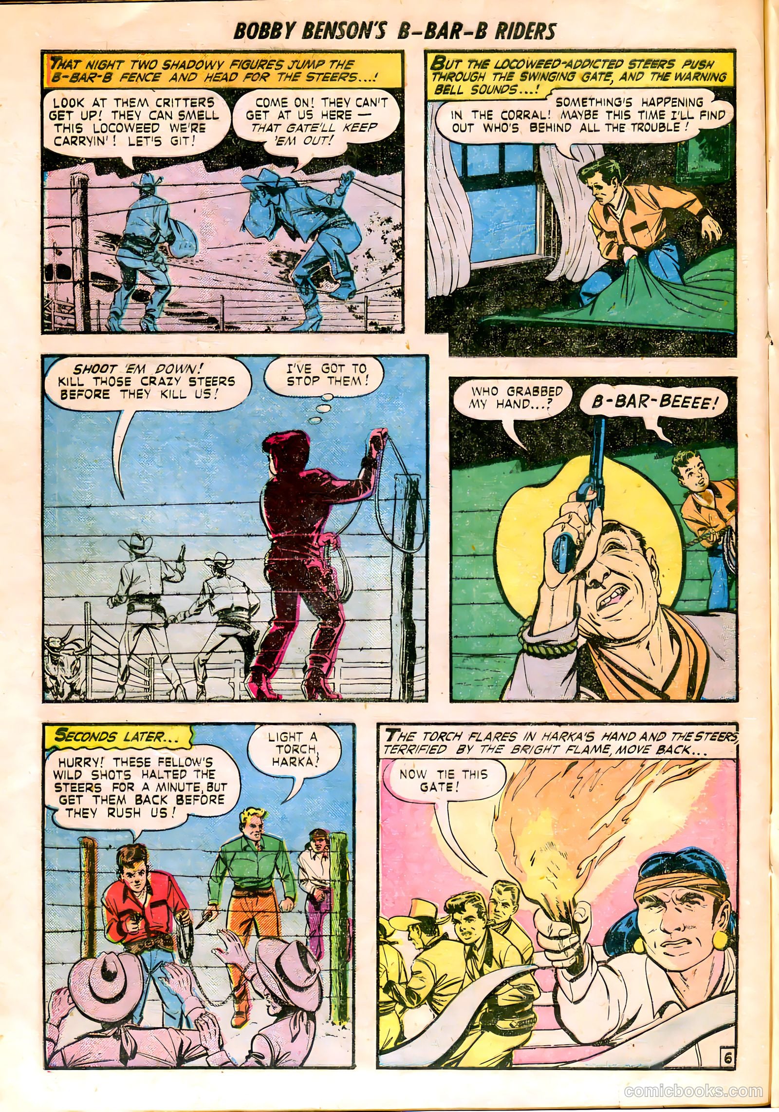 Bobby Benson's B-Bar-B Riders #8 — page 17 of 37