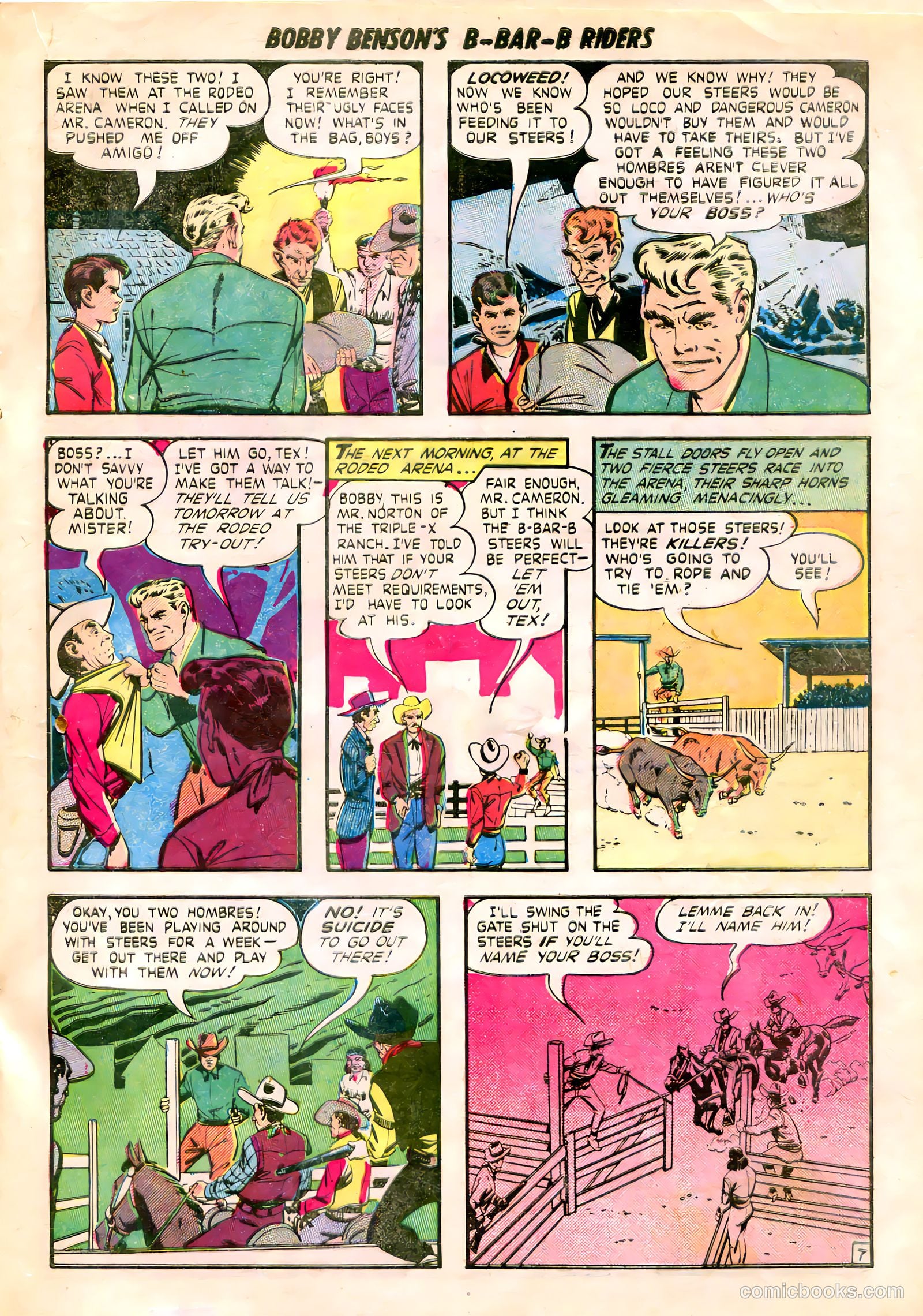 Bobby Benson's B-Bar-B Riders #8 — page 18 of 37