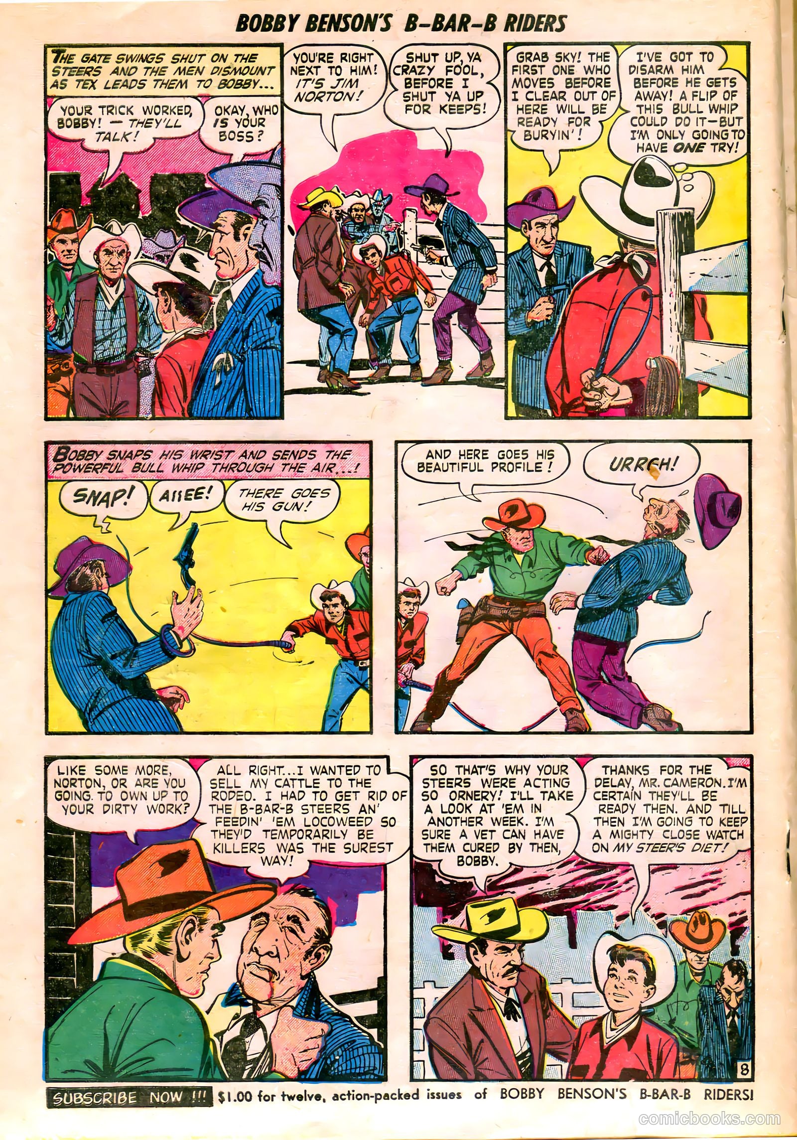 Bobby Benson's B-Bar-B Riders #8 — page 19 of 37