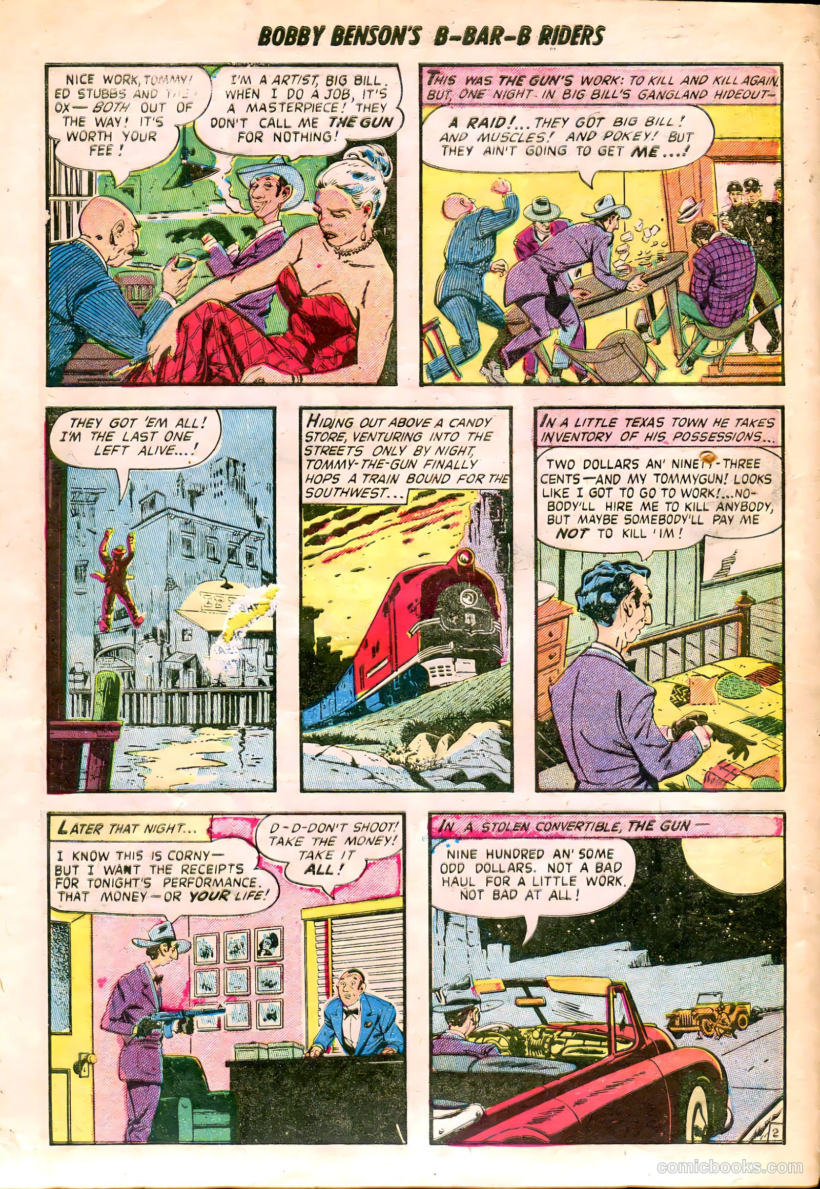 Bobby Benson's B-Bar-B Riders #8 — page 21 of 37