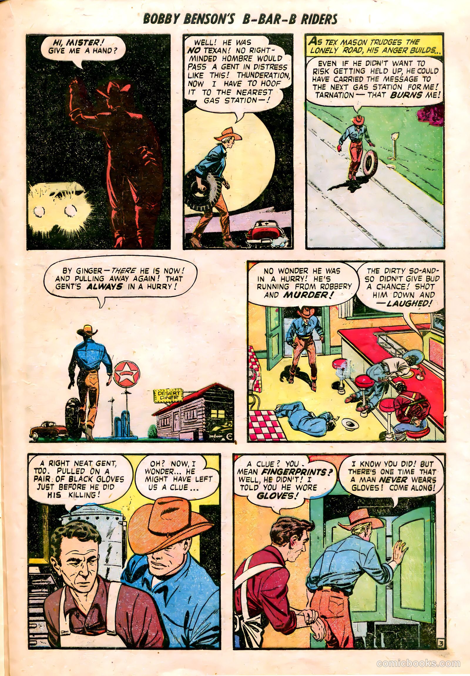 Bobby Benson's B-Bar-B Riders #8 — page 22 of 37
