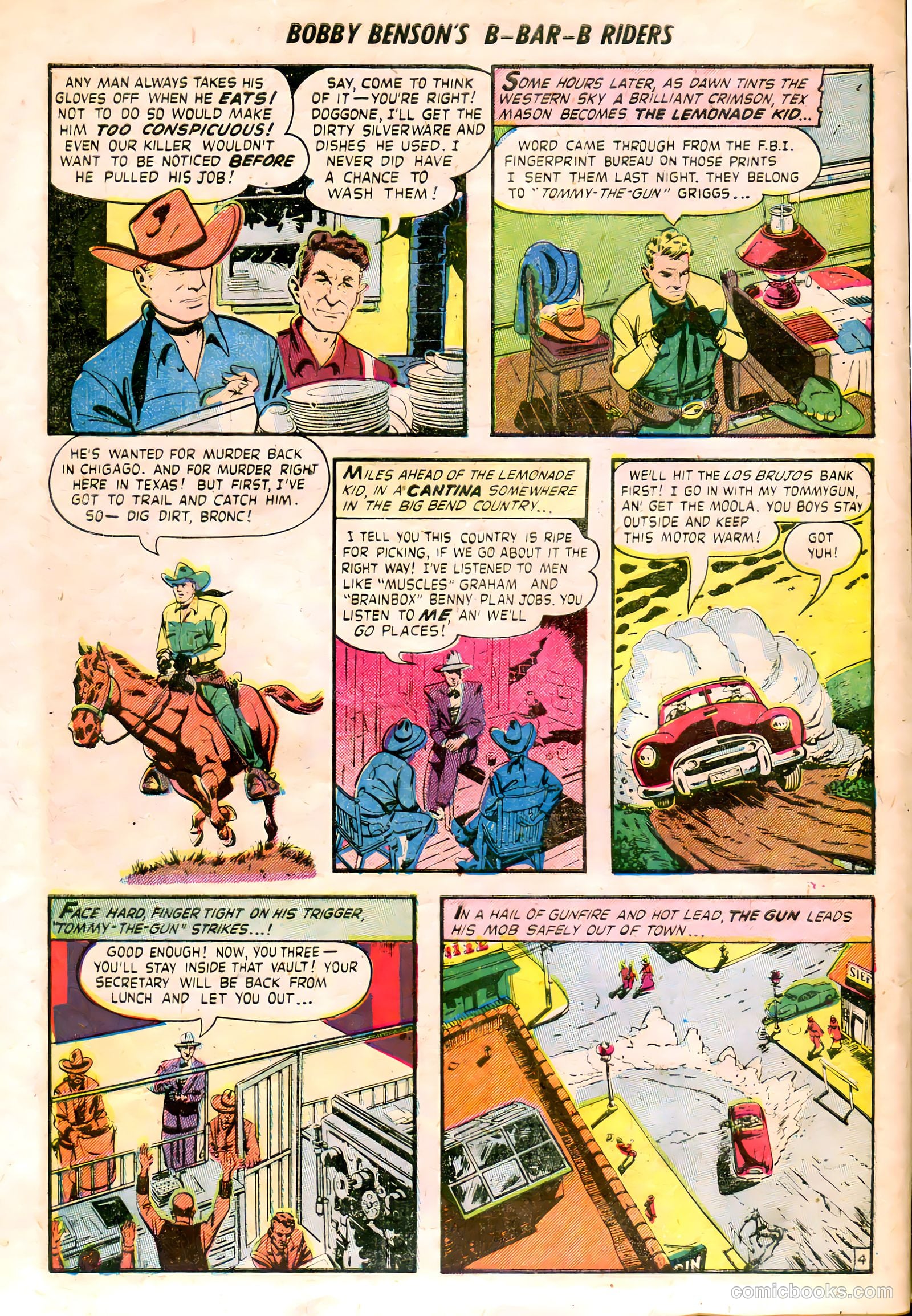 Bobby Benson's B-Bar-B Riders #8 — page 23 of 37