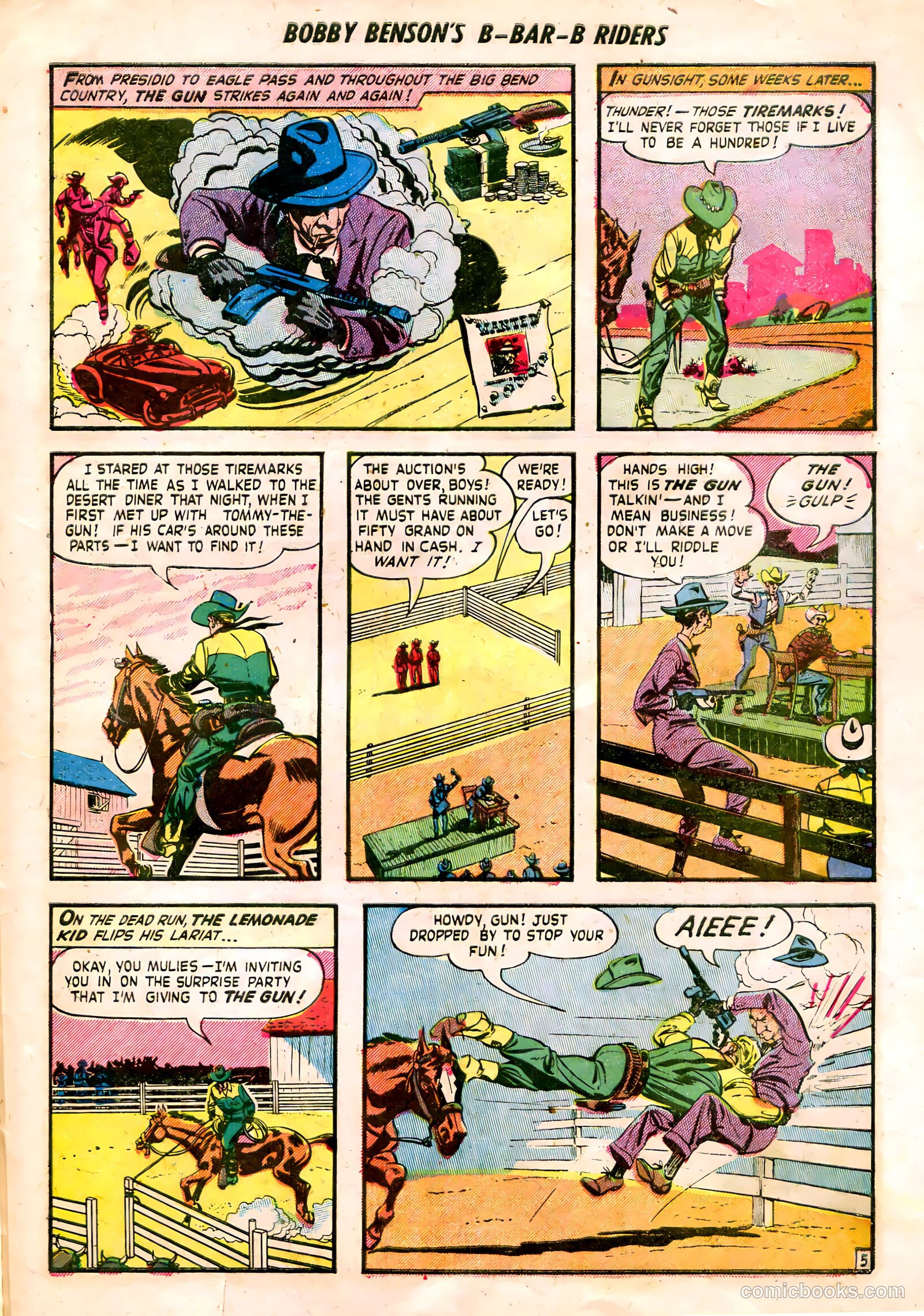 Bobby Benson's B-Bar-B Riders #8 — page 24 of 37