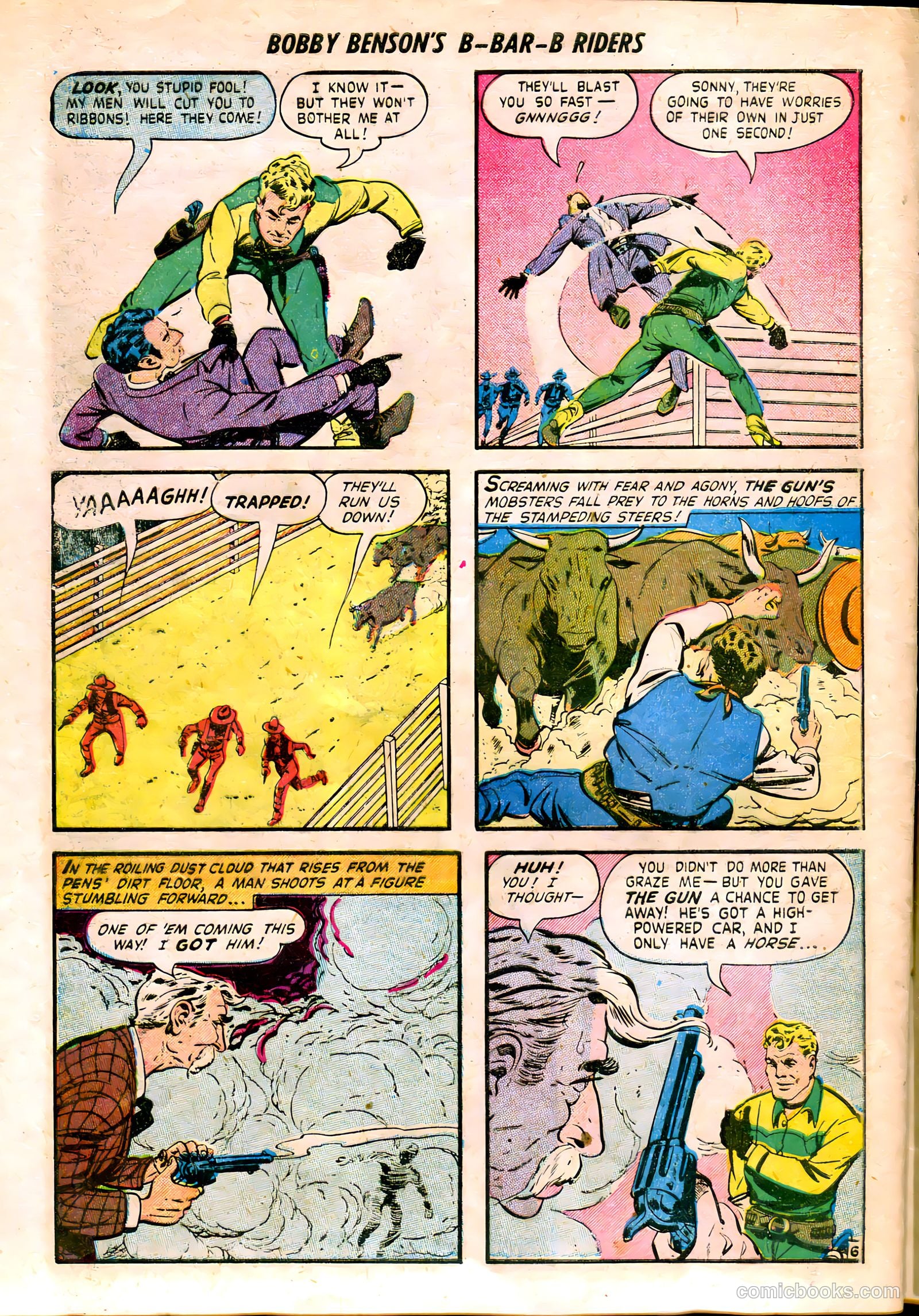 Bobby Benson's B-Bar-B Riders #8 — page 25 of 37