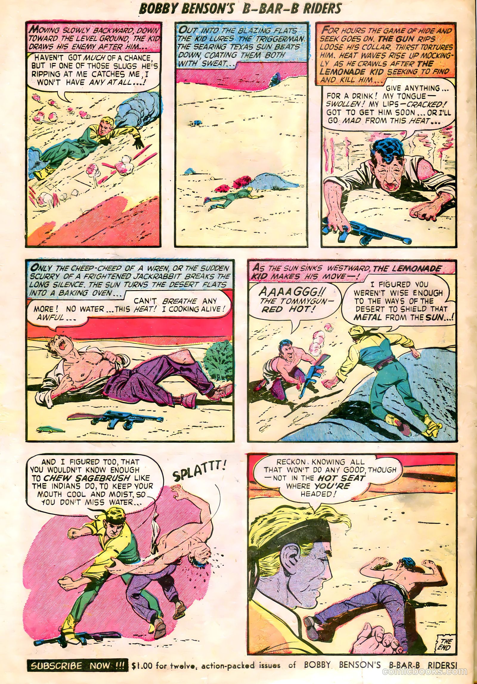 Bobby Benson's B-Bar-B Riders #8 — page 27 of 37