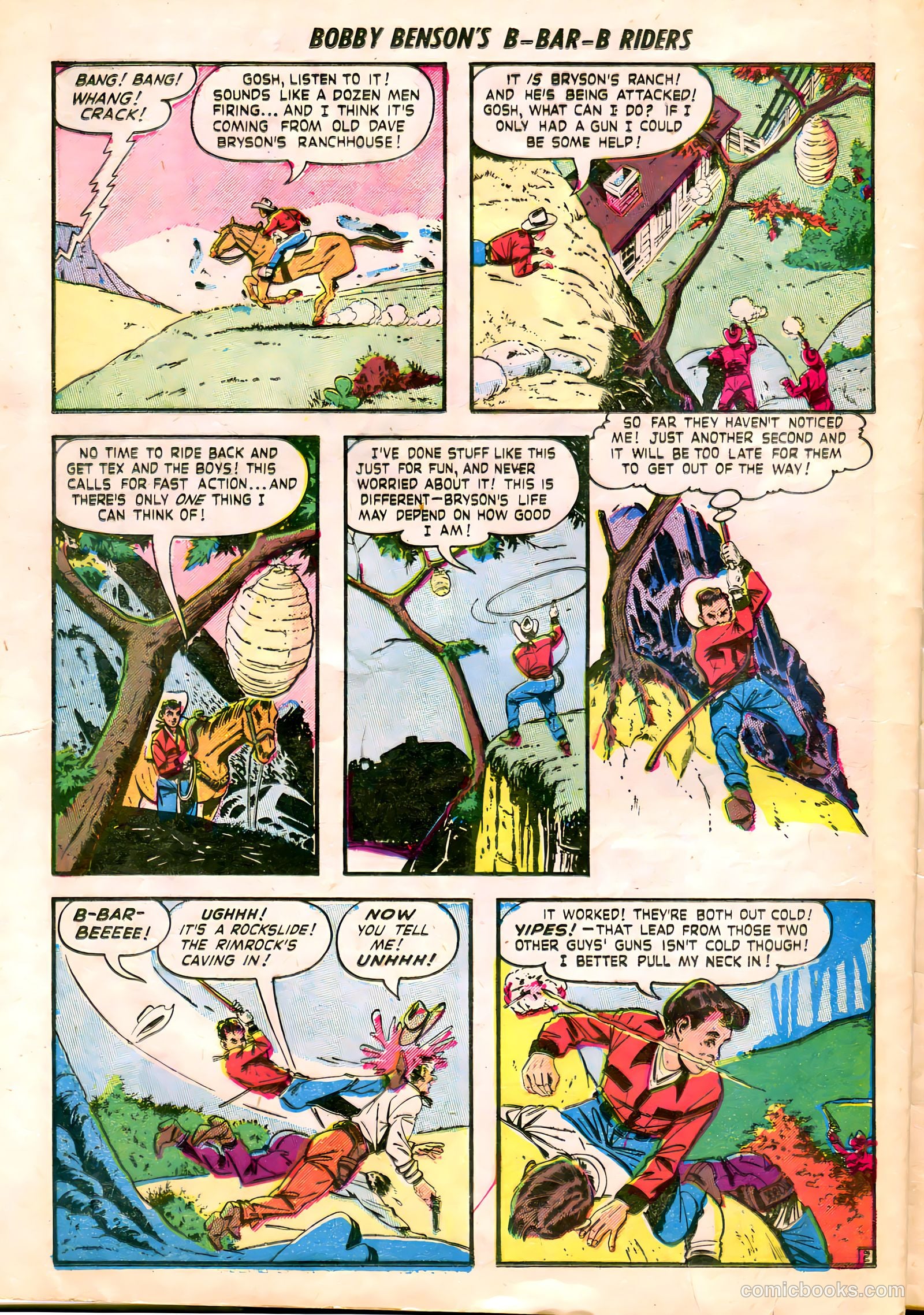 Bobby Benson's B-Bar-B Riders #8 — page 29 of 37