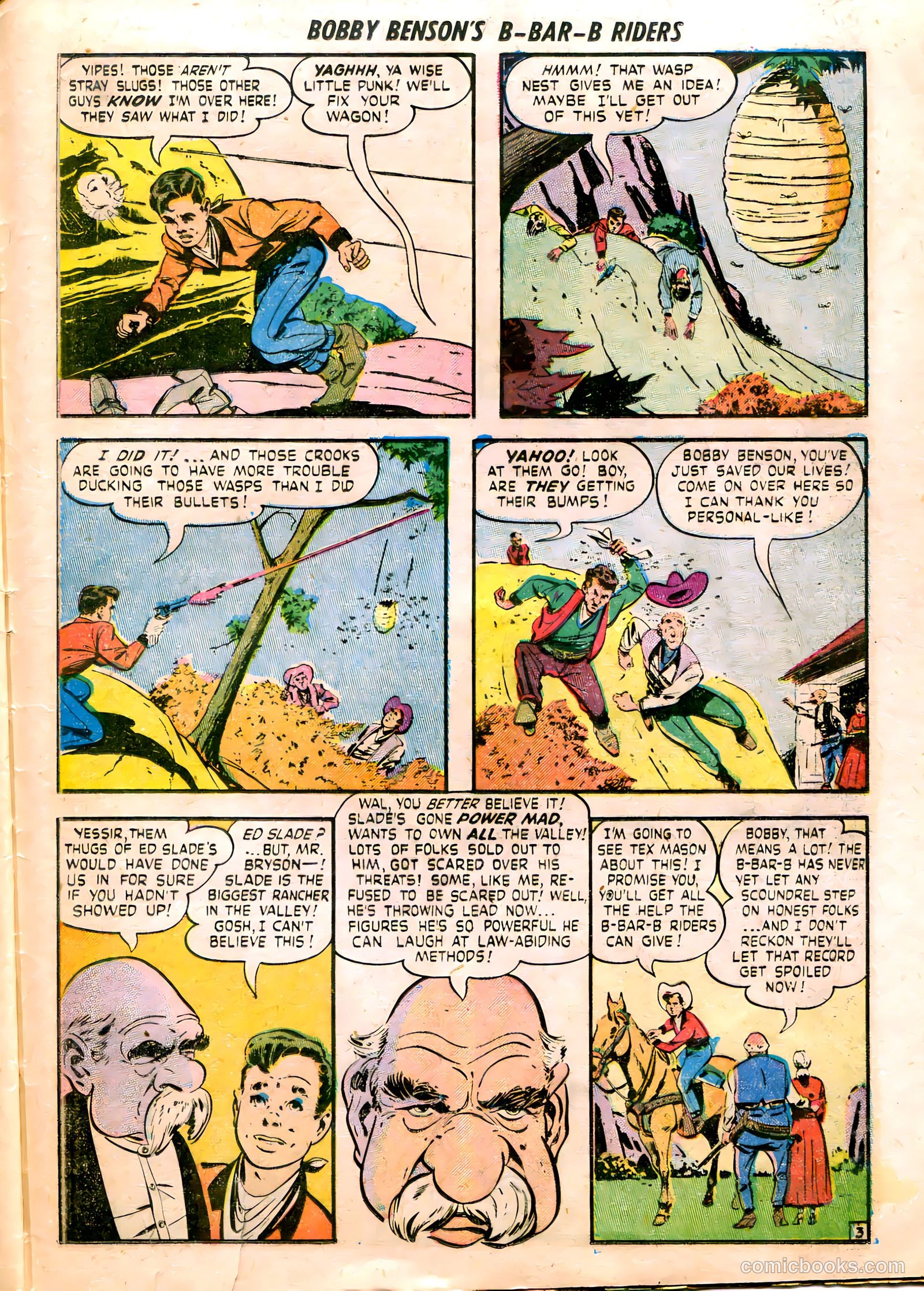 Bobby Benson's B-Bar-B Riders #8 — page 30 of 37