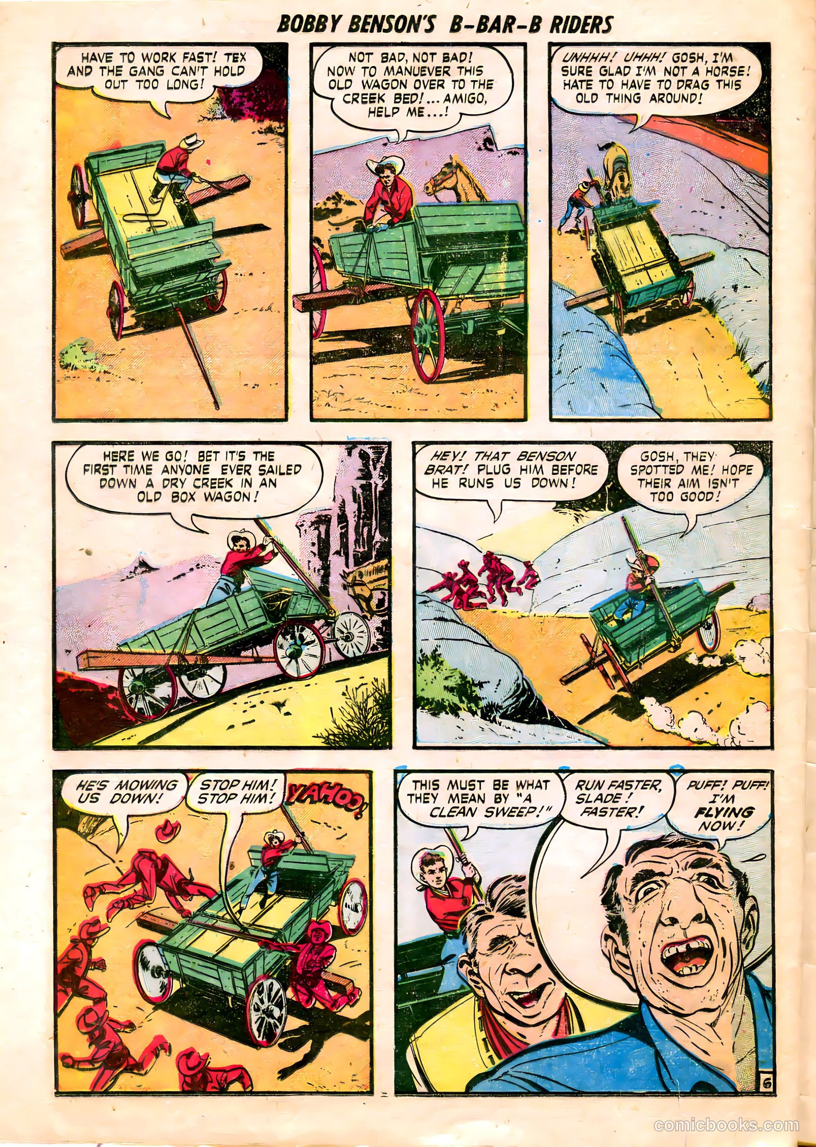 Bobby Benson's B-Bar-B Riders #8 — page 33 of 37