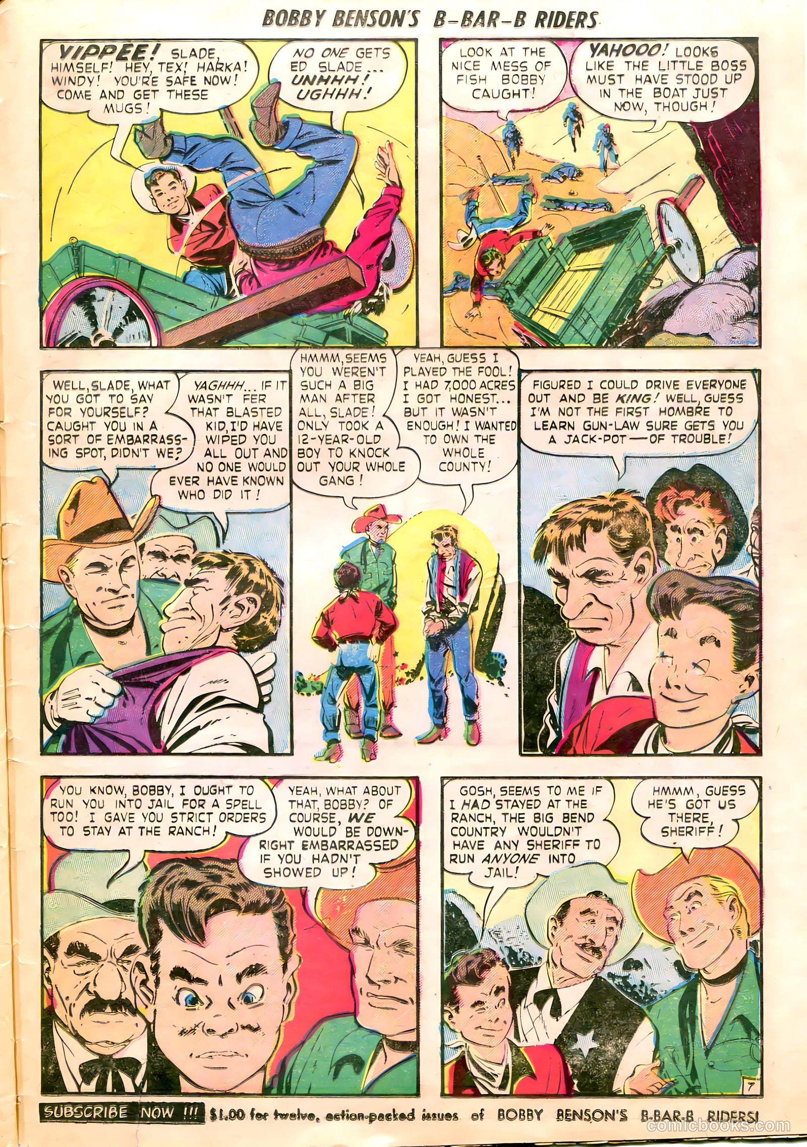 Bobby Benson's B-Bar-B Riders #8 — page 34 of 37