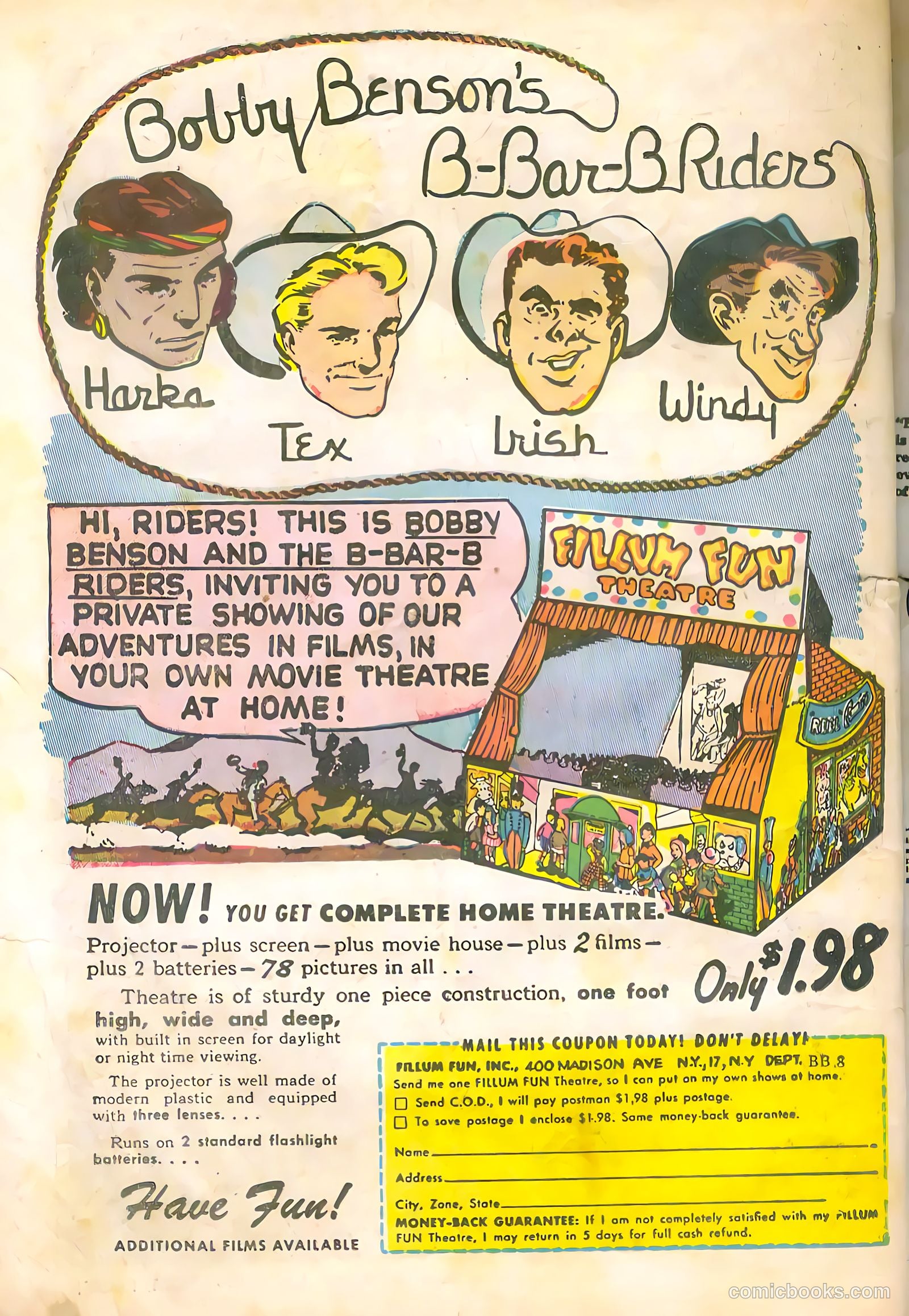 Bobby Benson's B-Bar-B Riders #8 — page 35 of 37