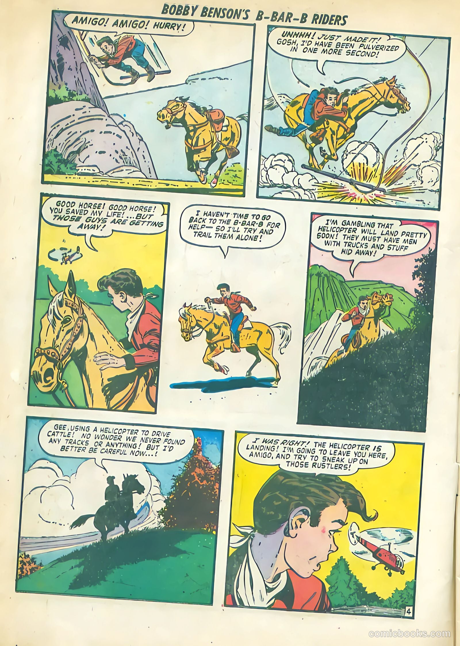 Bobby Benson's B-Bar-B Riders #9 — page 6 of 36