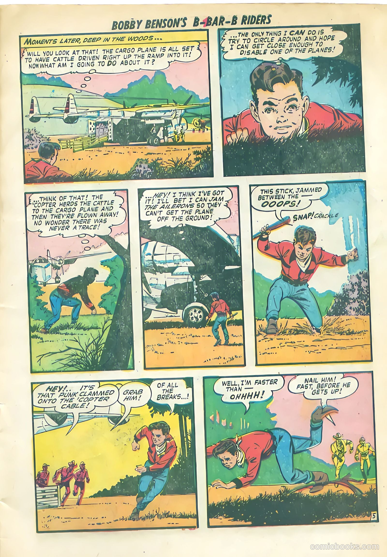 Bobby Benson's B-Bar-B Riders #9 — page 7 of 36