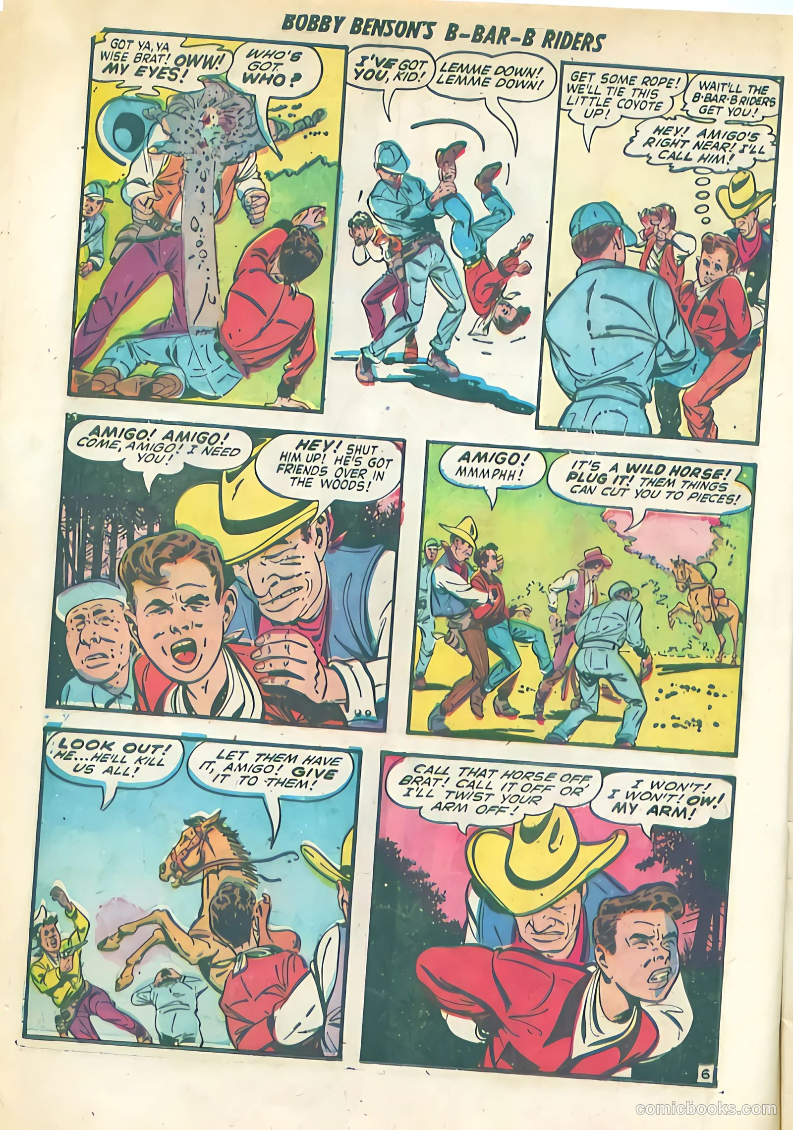 Bobby Benson's B-Bar-B Riders #9 — page 8 of 36