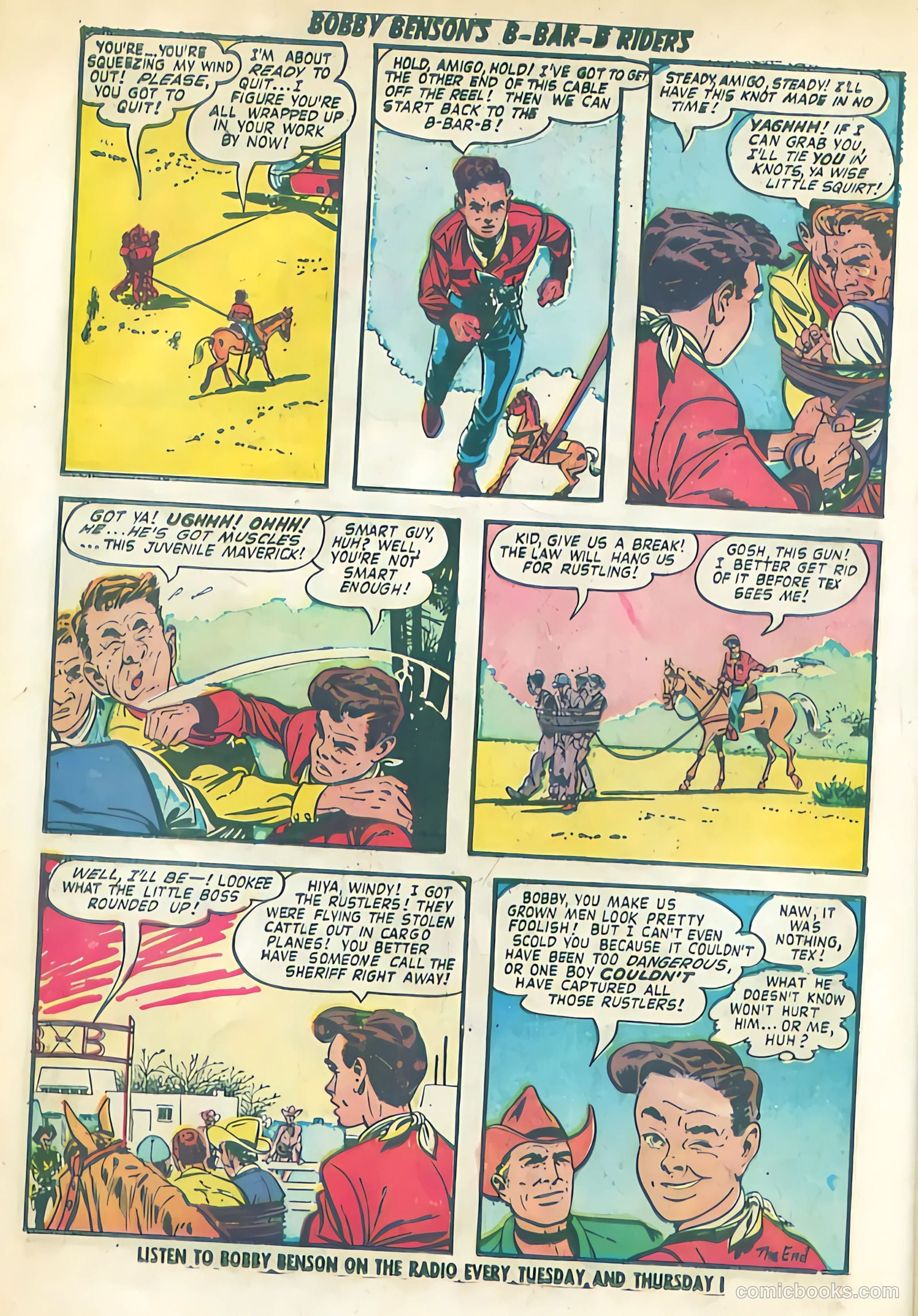 Bobby Benson's B-Bar-B Riders #9 — page 10 of 36