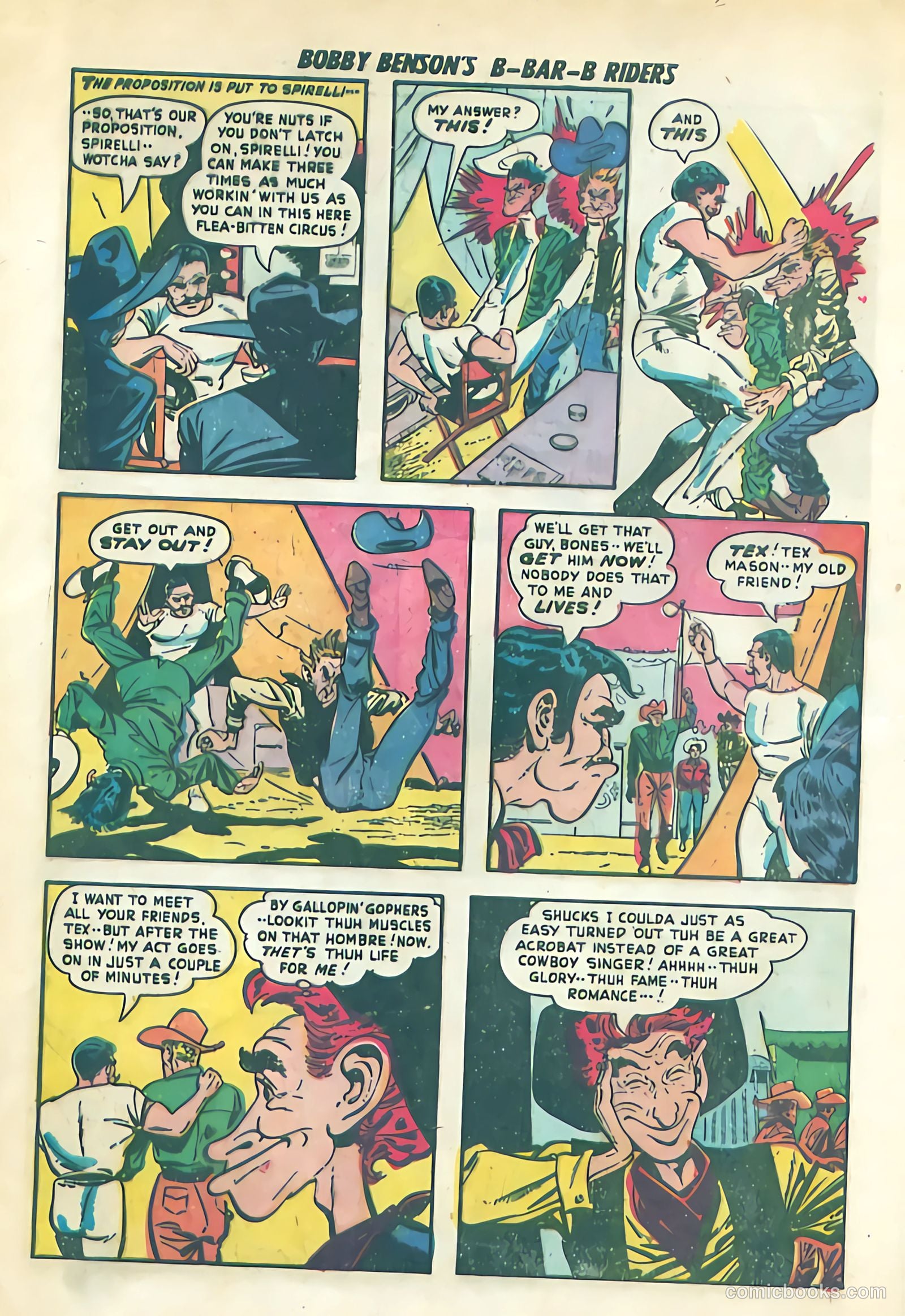 Bobby Benson's B-Bar-B Riders #9 — page 12 of 36