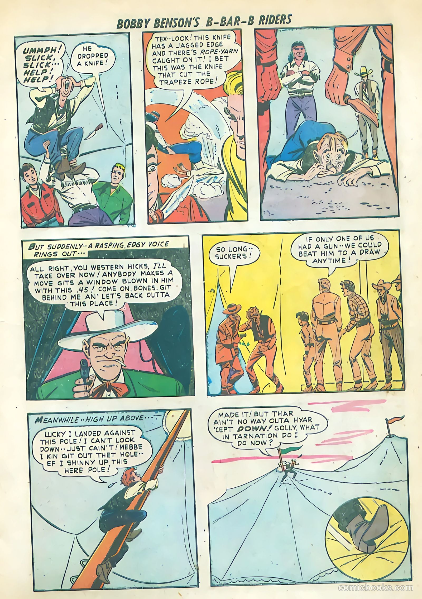 Bobby Benson's B-Bar-B Riders #9 — page 15 of 36