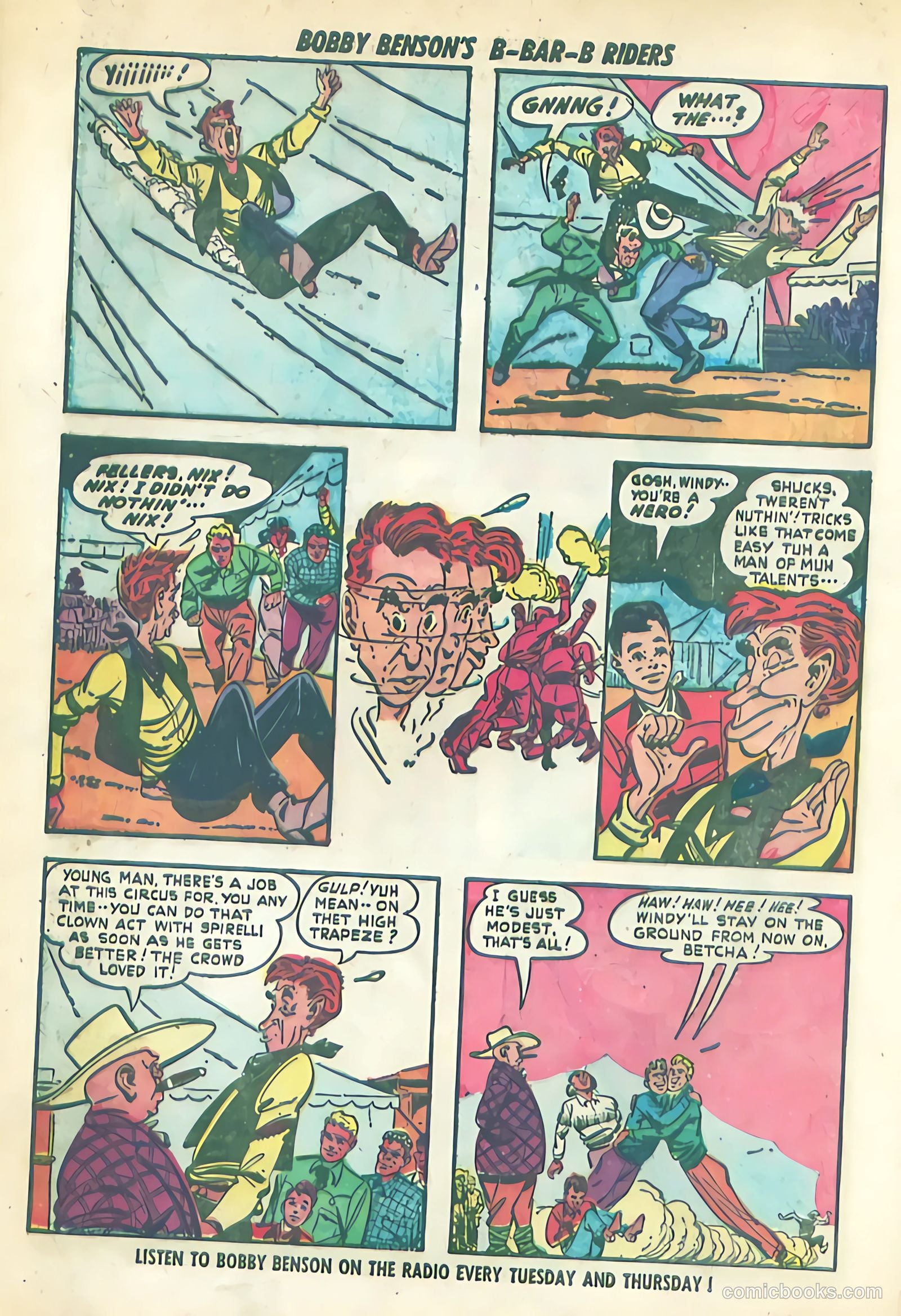 Bobby Benson's B-Bar-B Riders #9 — page 16 of 36