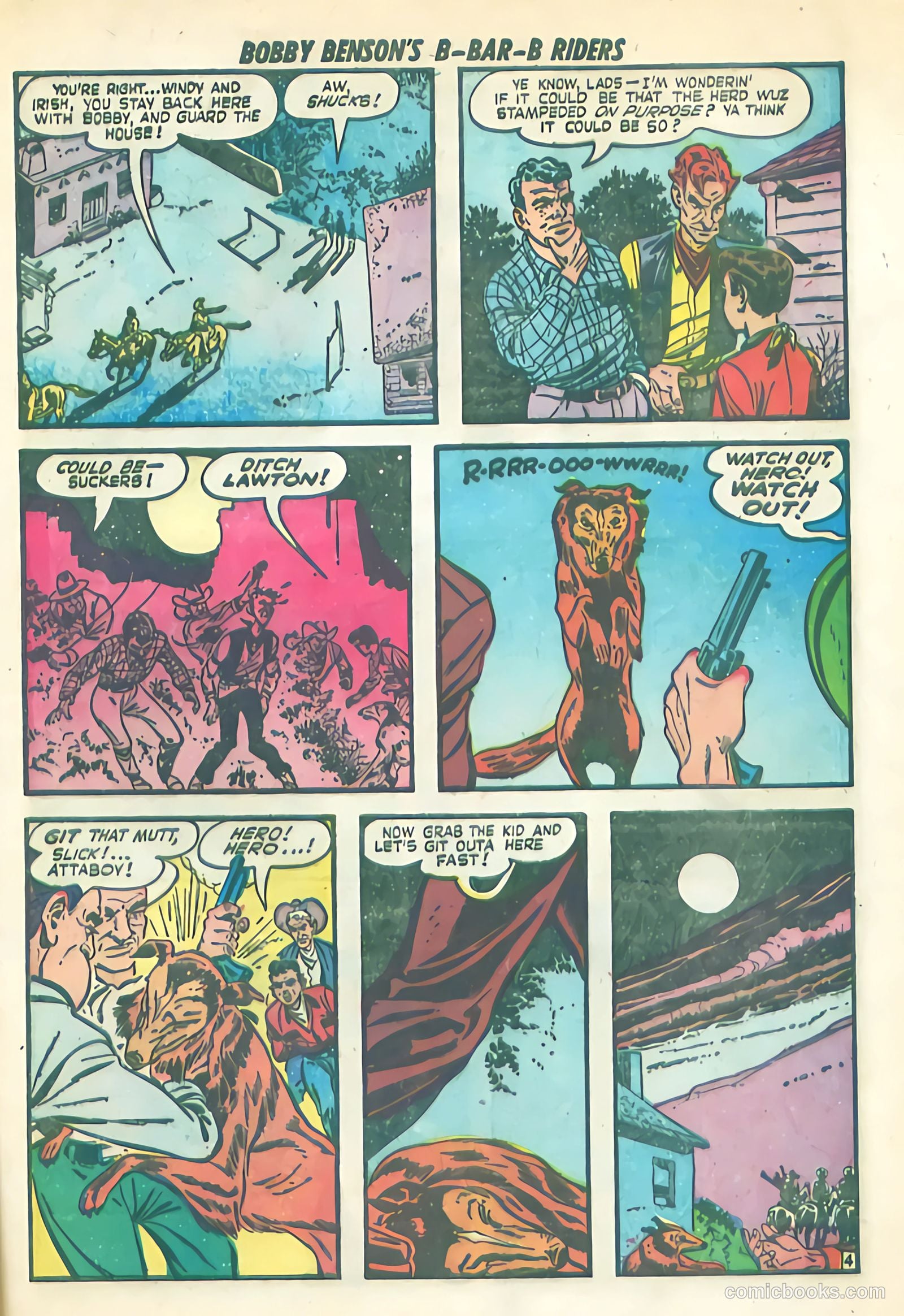 Bobby Benson's B-Bar-B Riders #9 — page 21 of 36