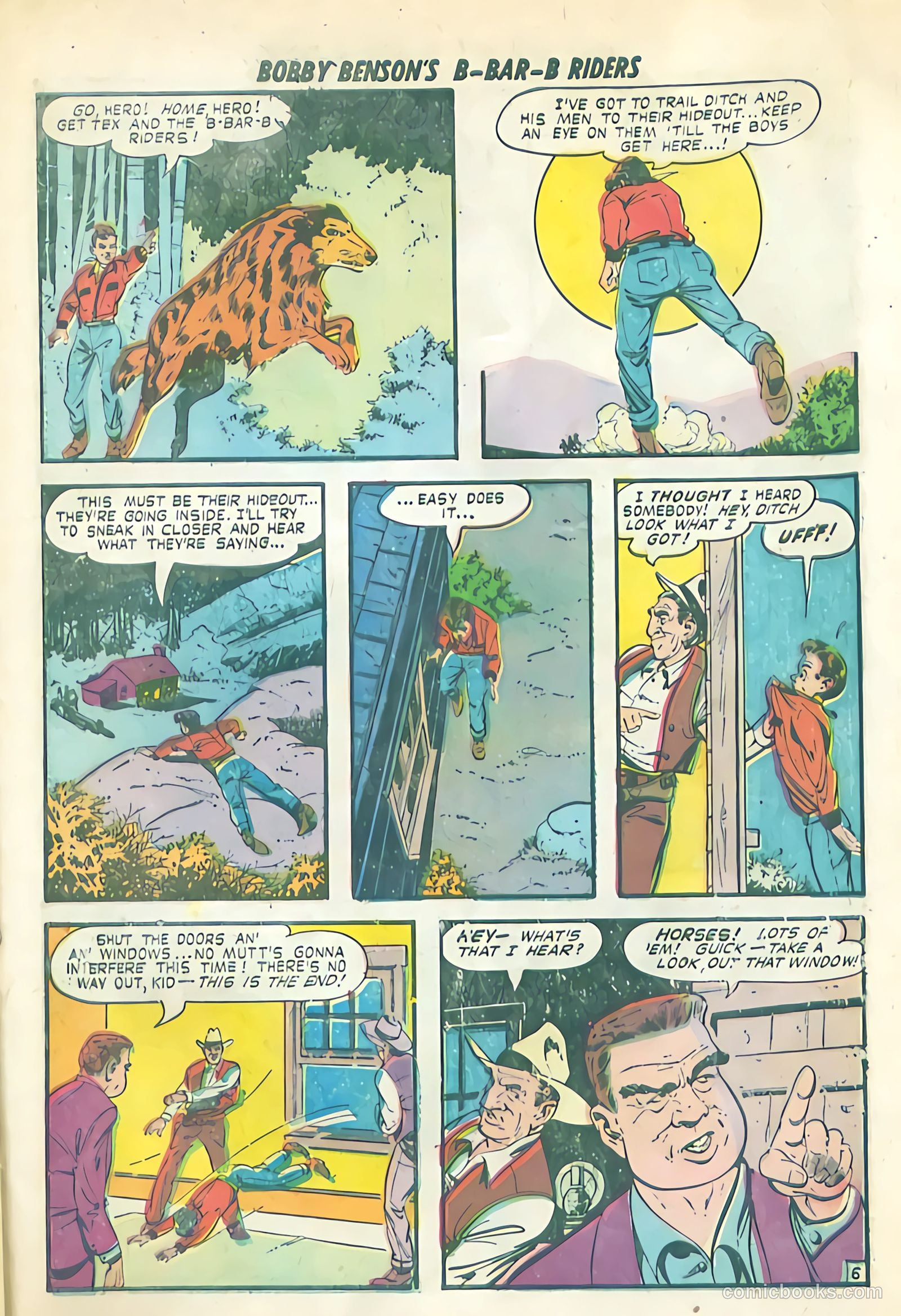 Bobby Benson's B-Bar-B Riders #9 — page 23 of 36