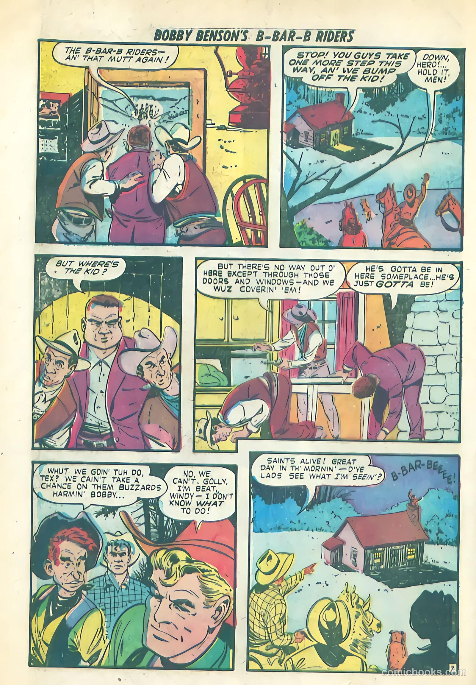 Bobby Benson's B-Bar-B Riders #9 — page 24 of 36
