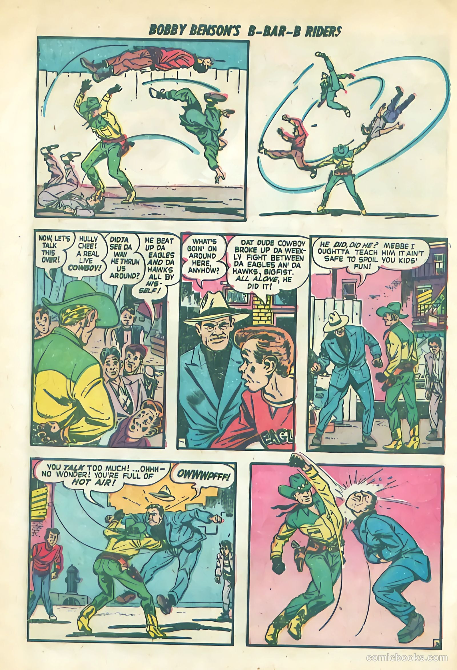 Bobby Benson's B-Bar-B Riders #9 — page 28 of 36
