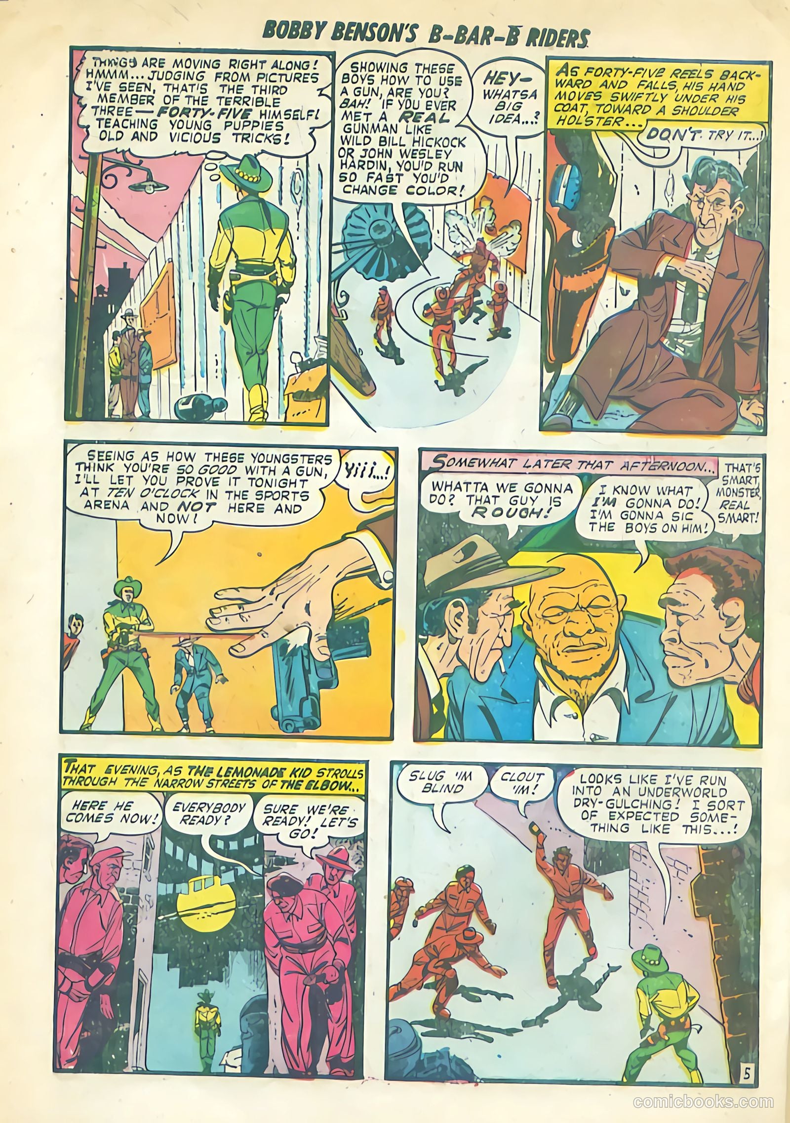 Bobby Benson's B-Bar-B Riders #9 — page 30 of 36