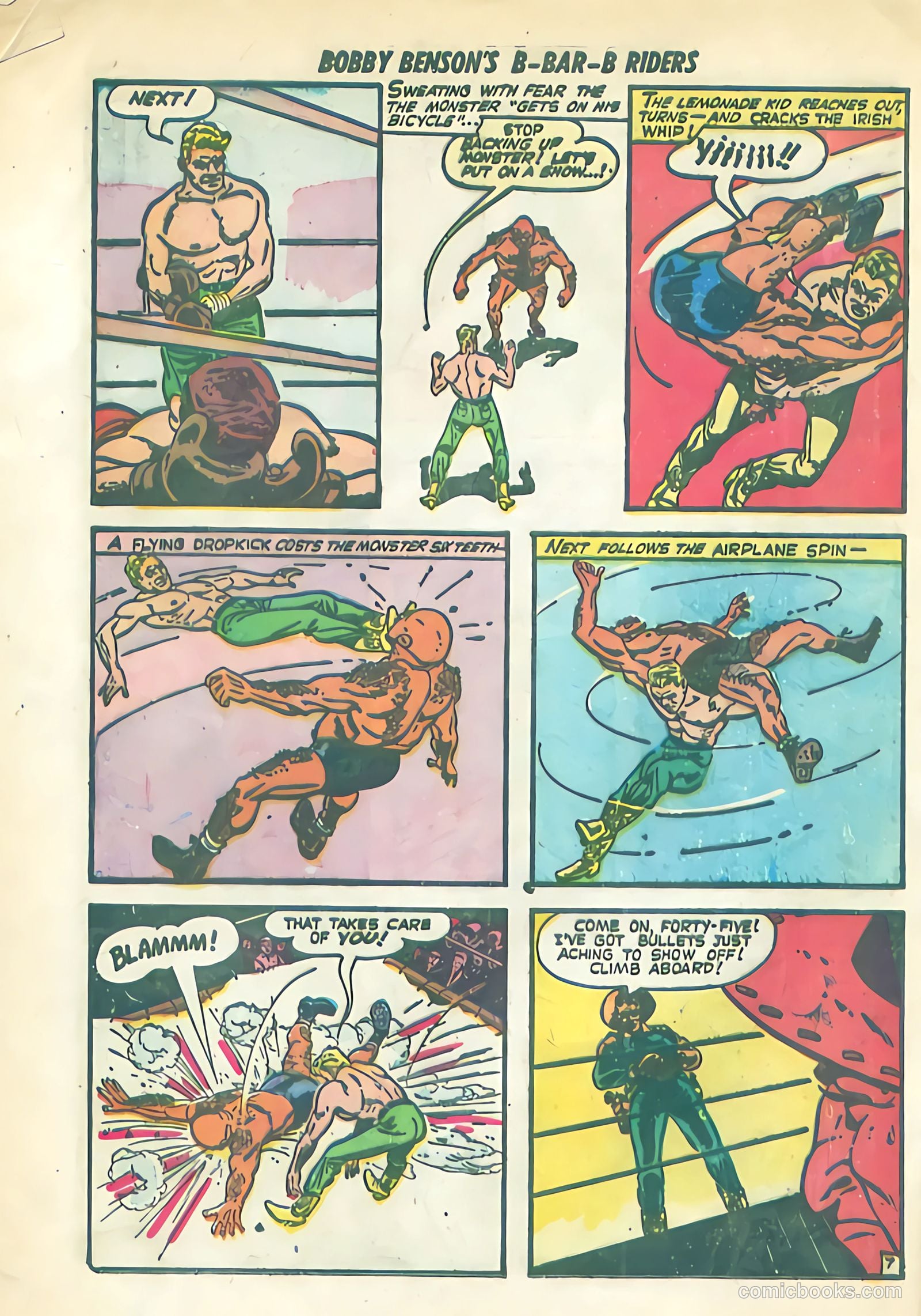 Bobby Benson's B-Bar-B Riders #9 — page 32 of 36