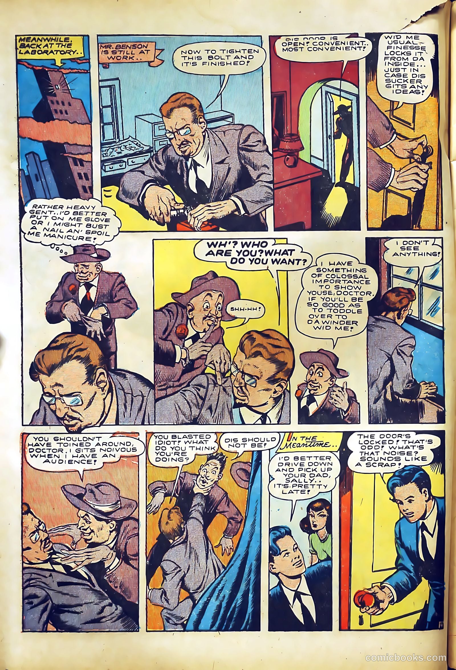 Bomber Comics #1 — page 6 of 60