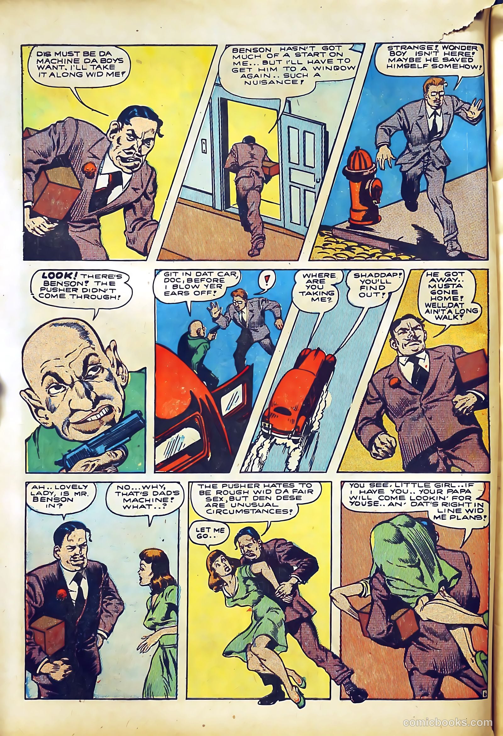 Bomber Comics #1 — page 8 of 60