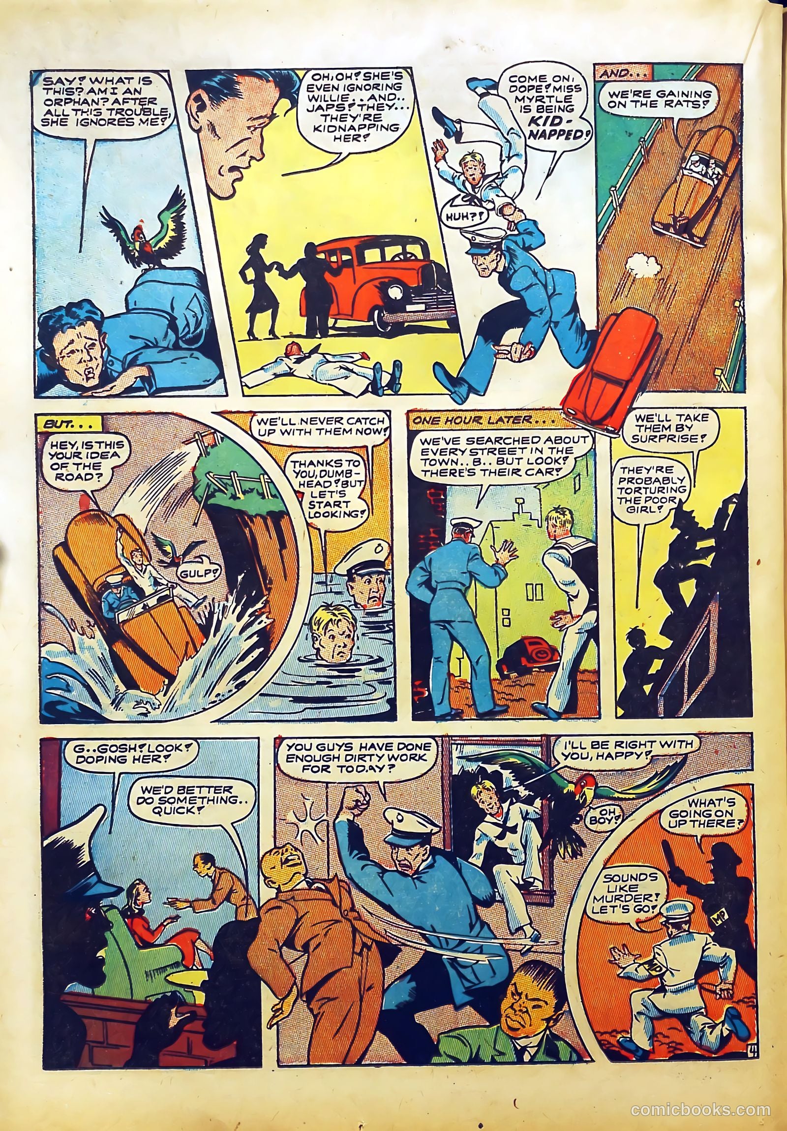 Bomber Comics #1 — page 40 of 60