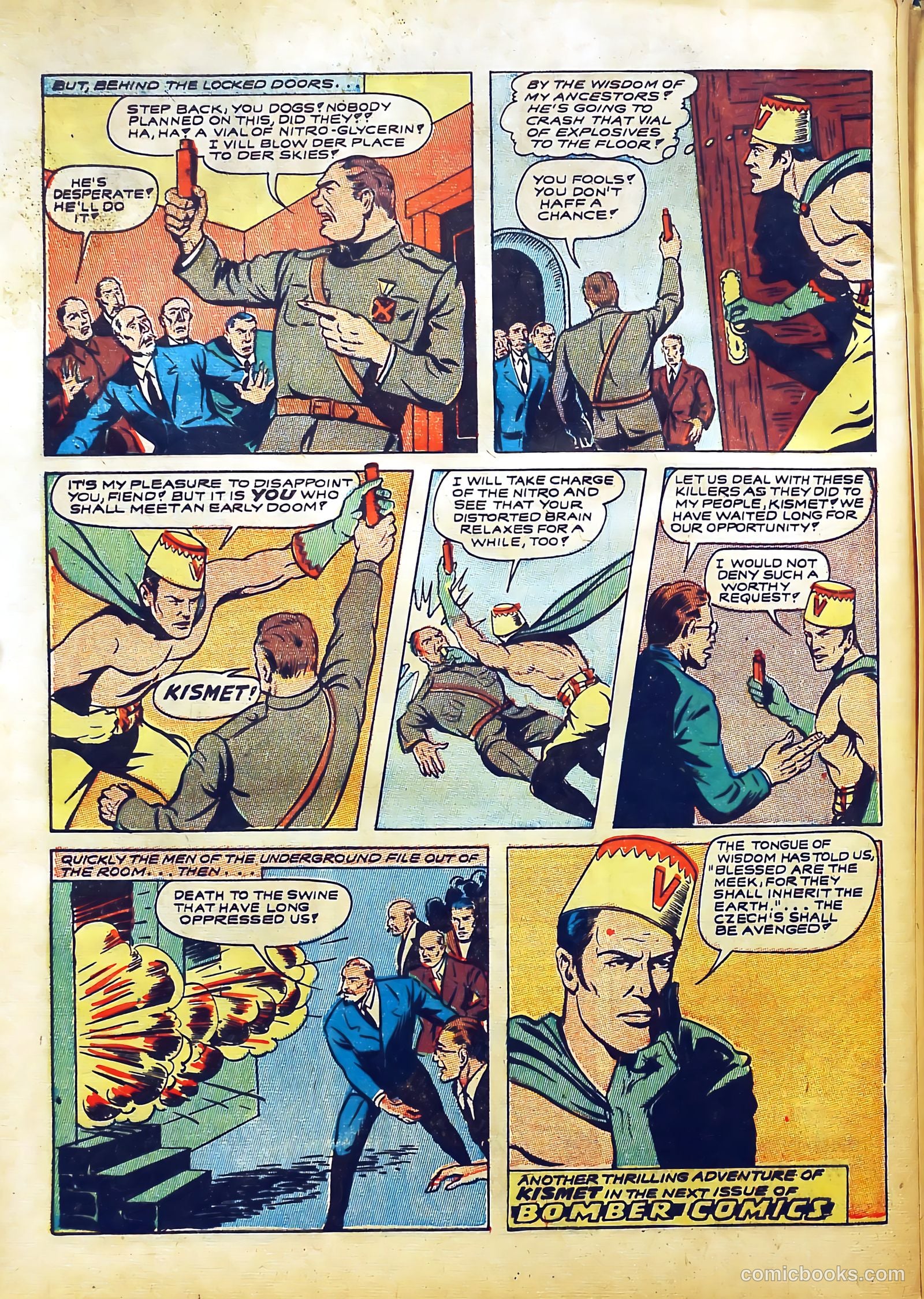 Bomber Comics #1 — page 56 of 60