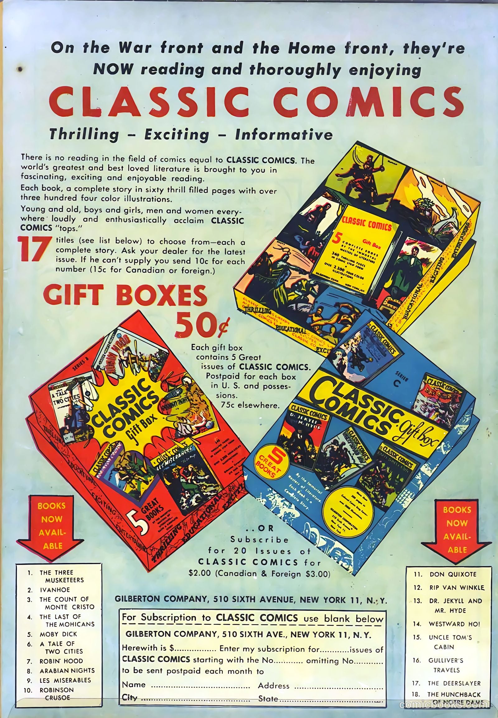 Bomber Comics #2 — page 49 of 49