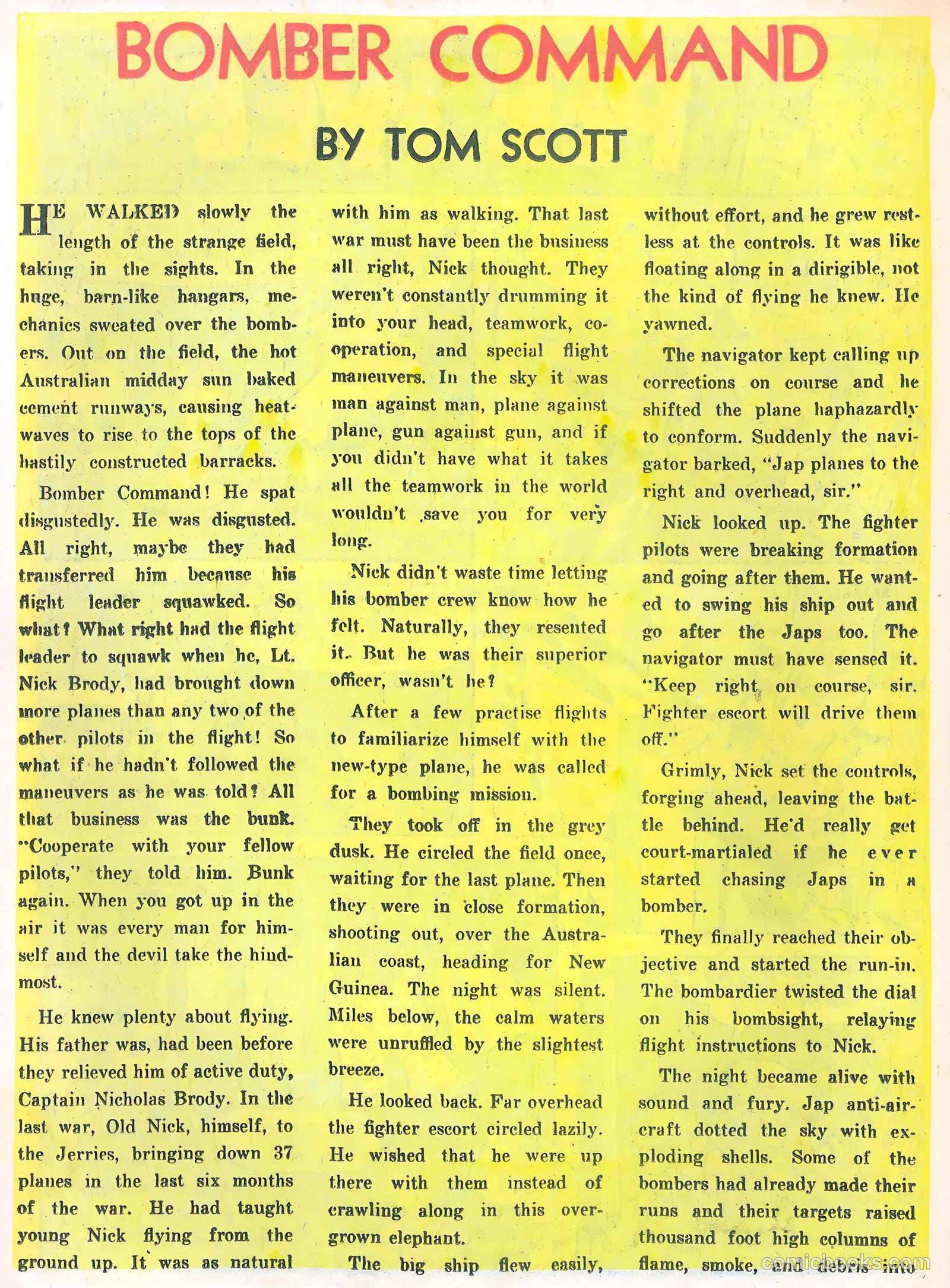 Bomber Comics #3 — page 30 of 52