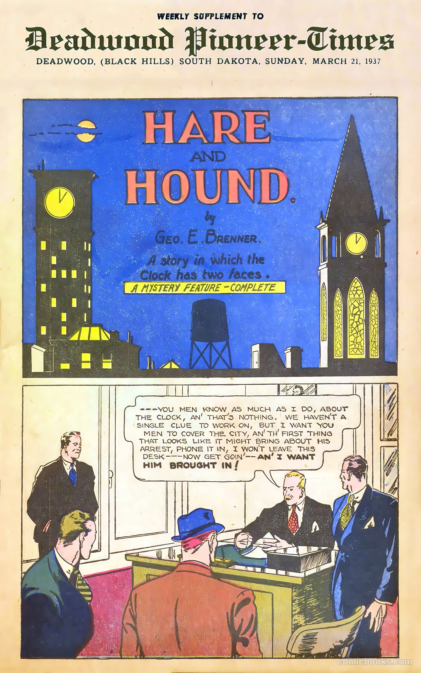Bomber Comics #4 — page 1 of 11