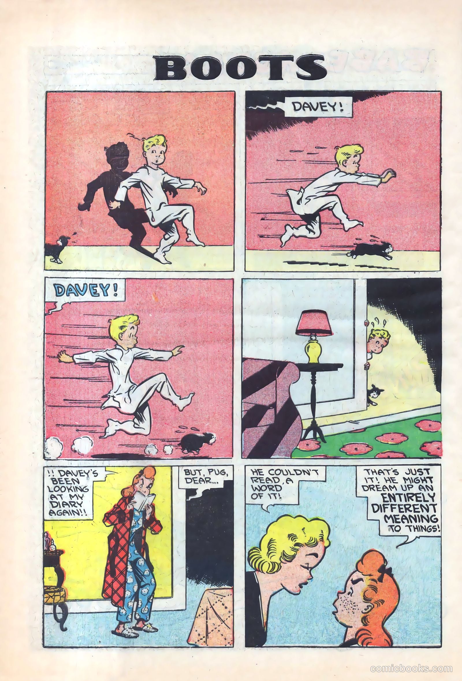Boots and Her Buddies #1 — page 34 of 36